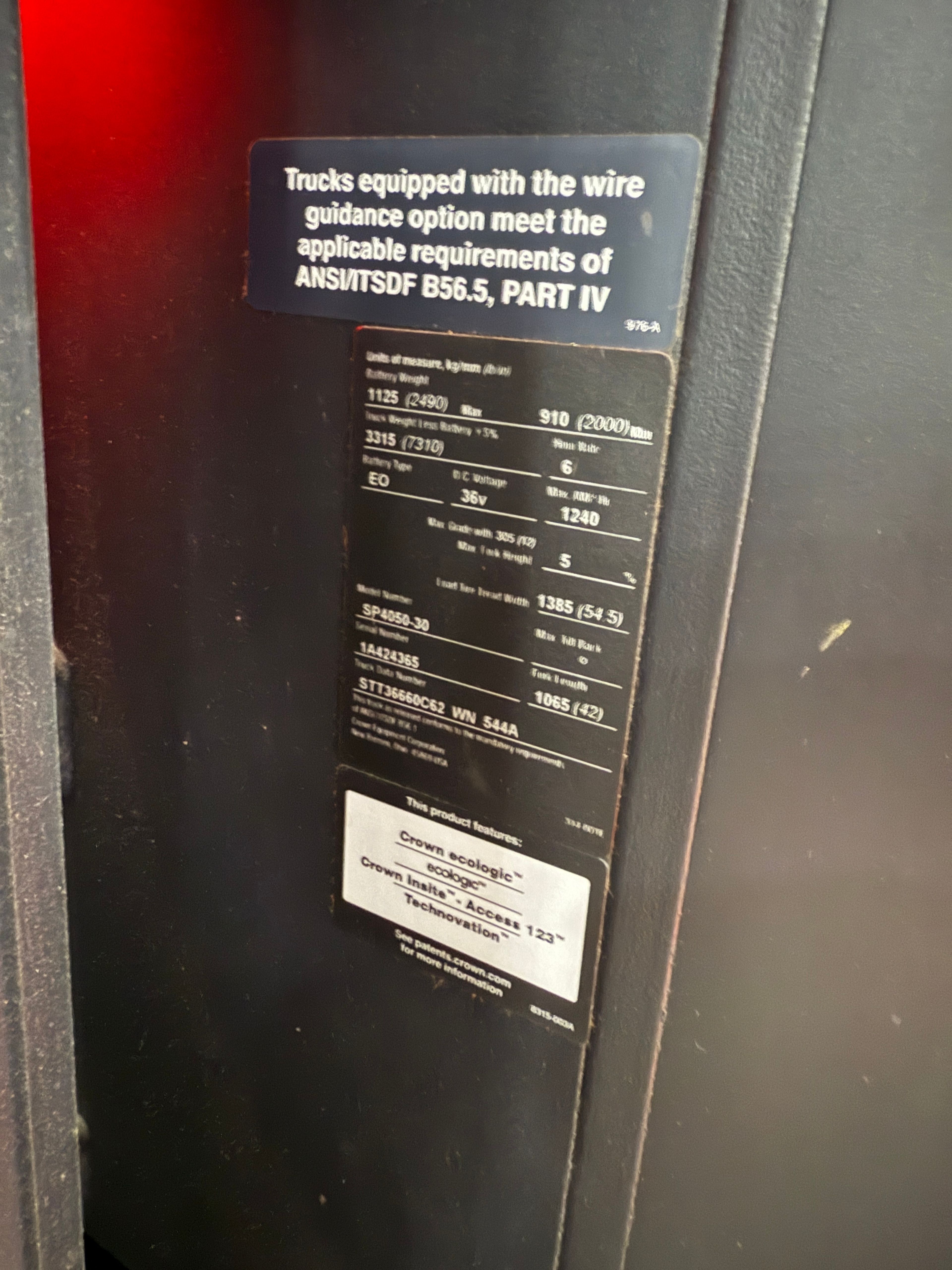 Crown Order Picker - SP-4000 - Document 7