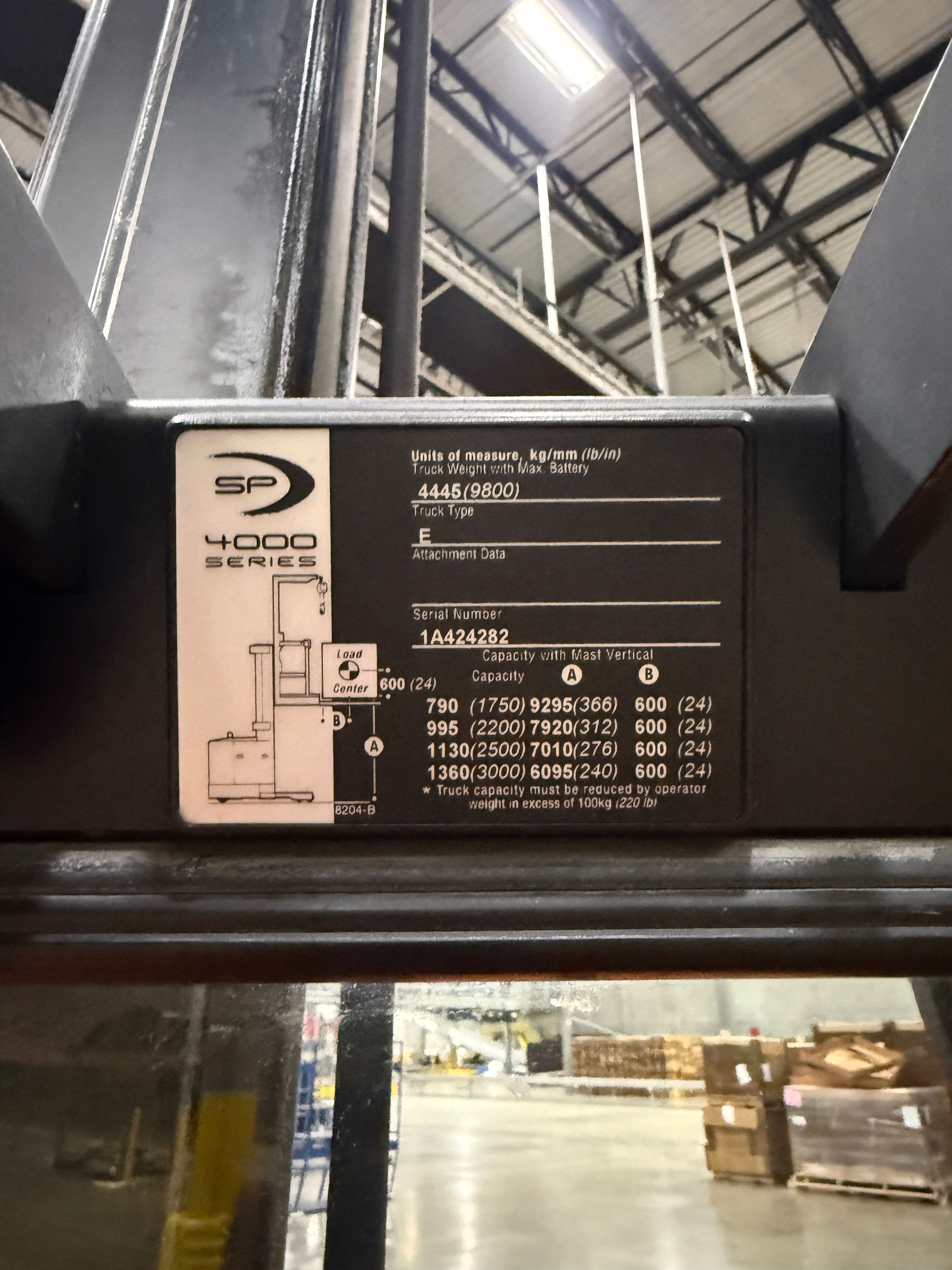 Crown Order Picker - SP-4000 - Document 8