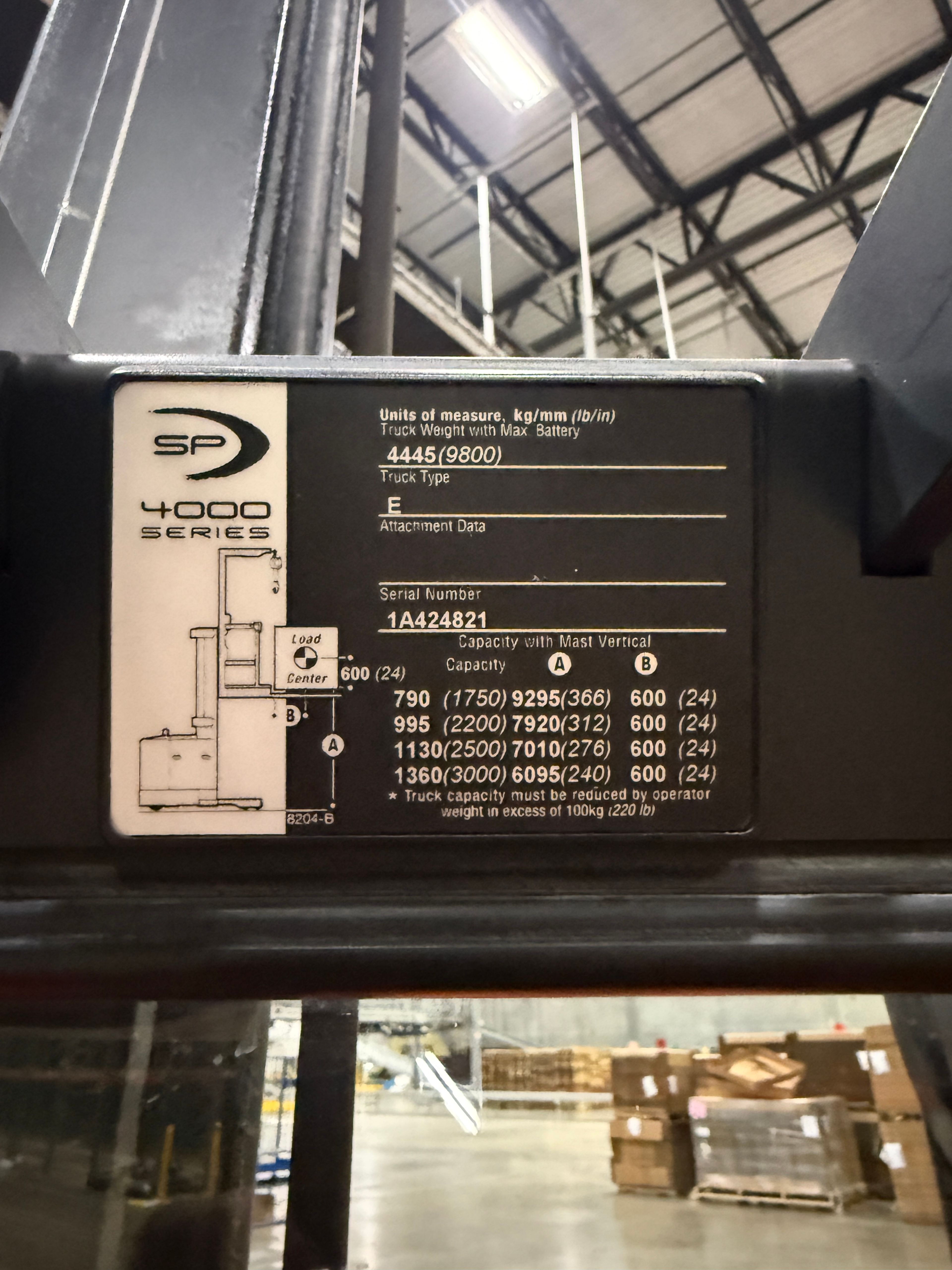Crown Order Picker - SP-4000 - Document 8