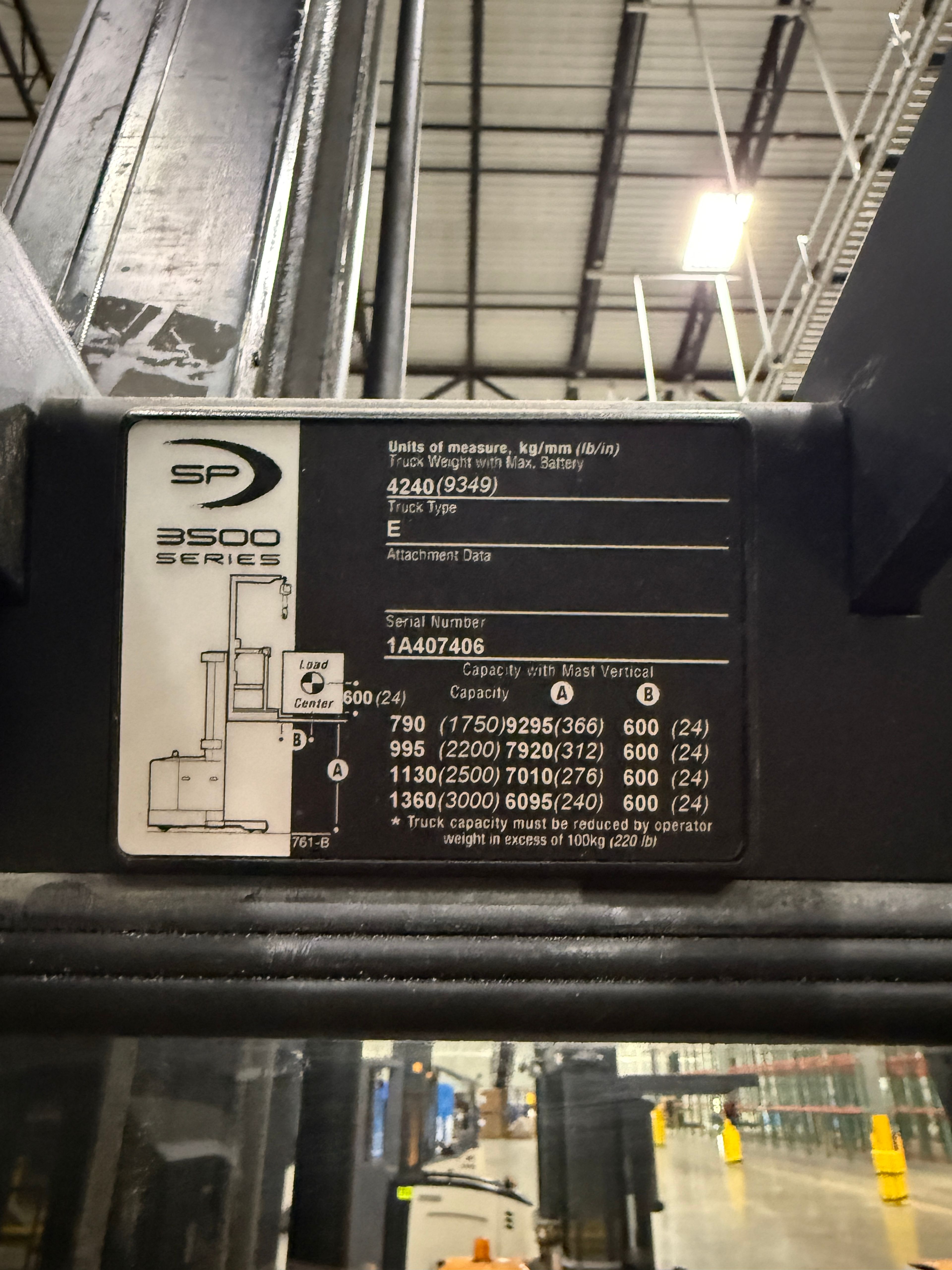 Crown Order Picker - SP-3500 - Document 8