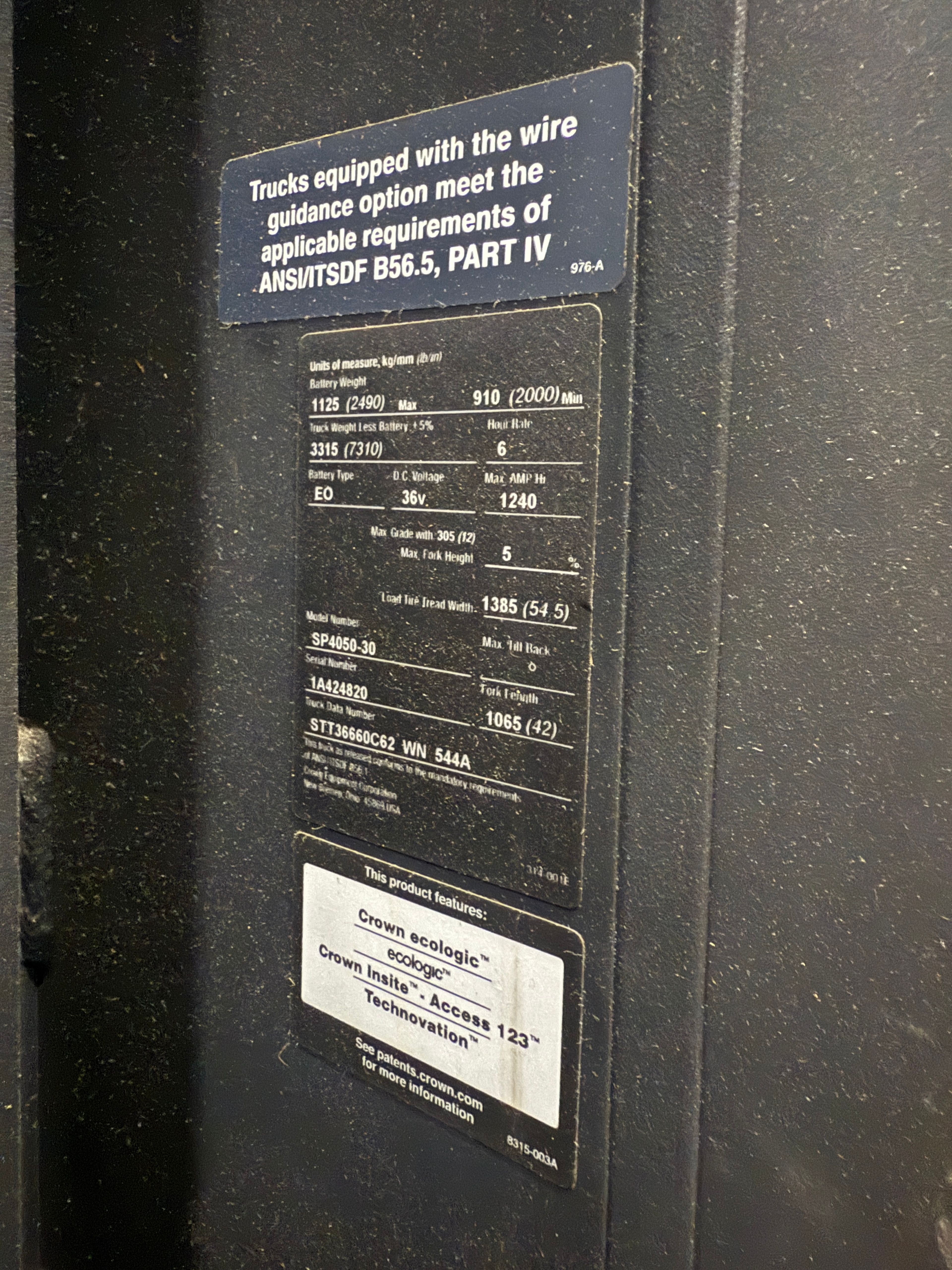 Crown Order Picker - SP-4000 - Document 7