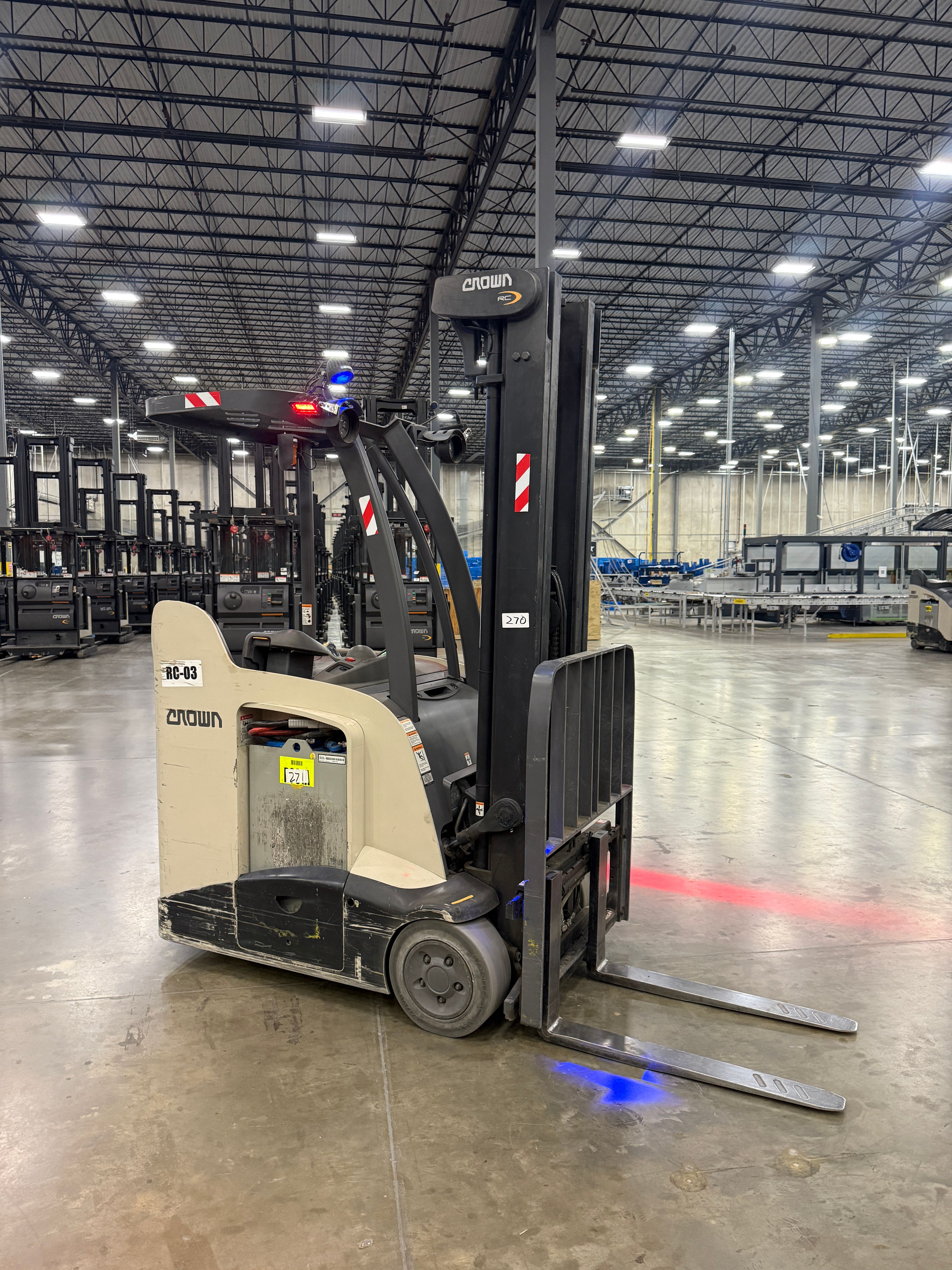 Crown Standup Counterbalance Forklift - RC-5500