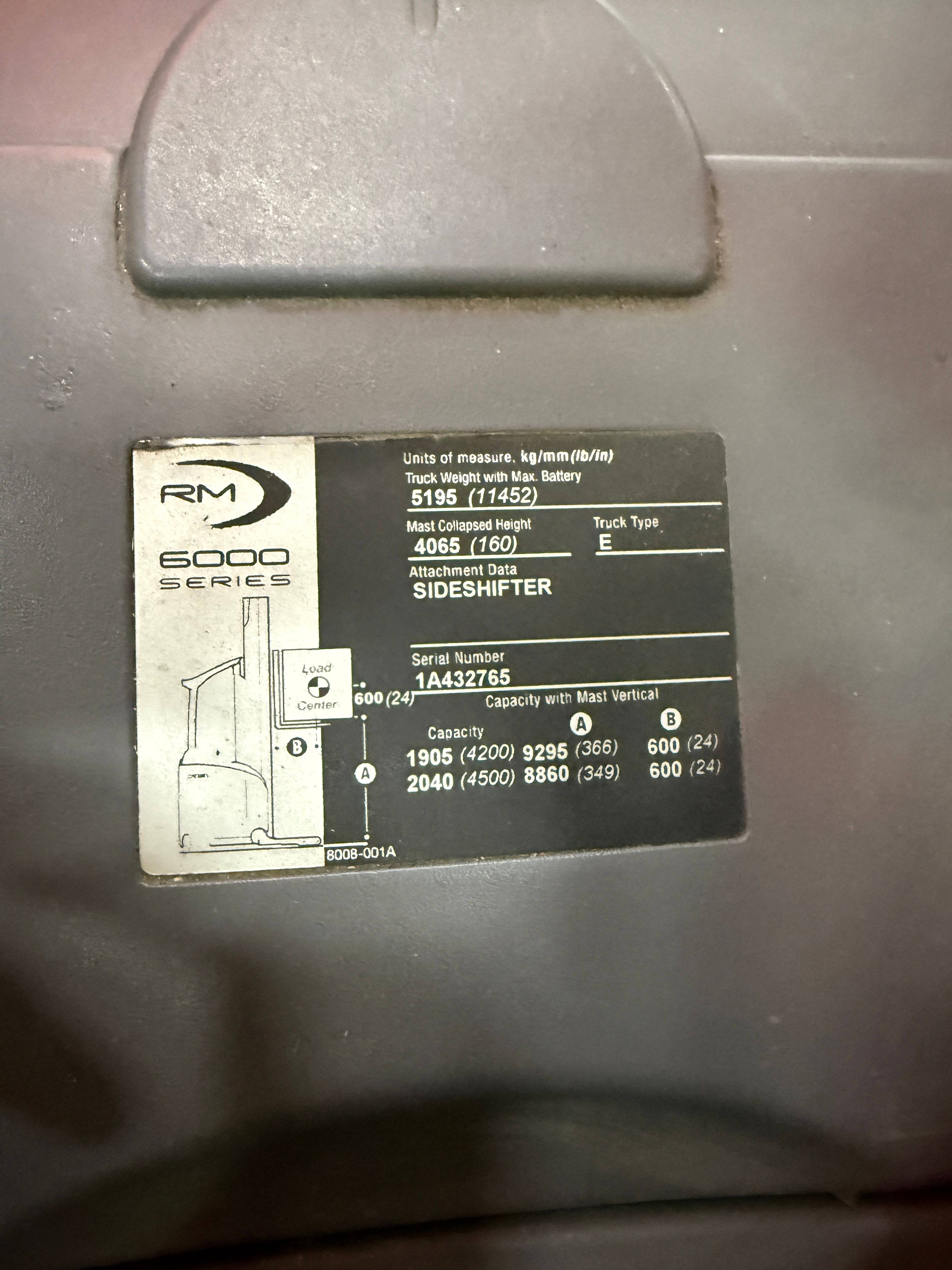 Crown Reach Truck - RM-6000 - Document 8