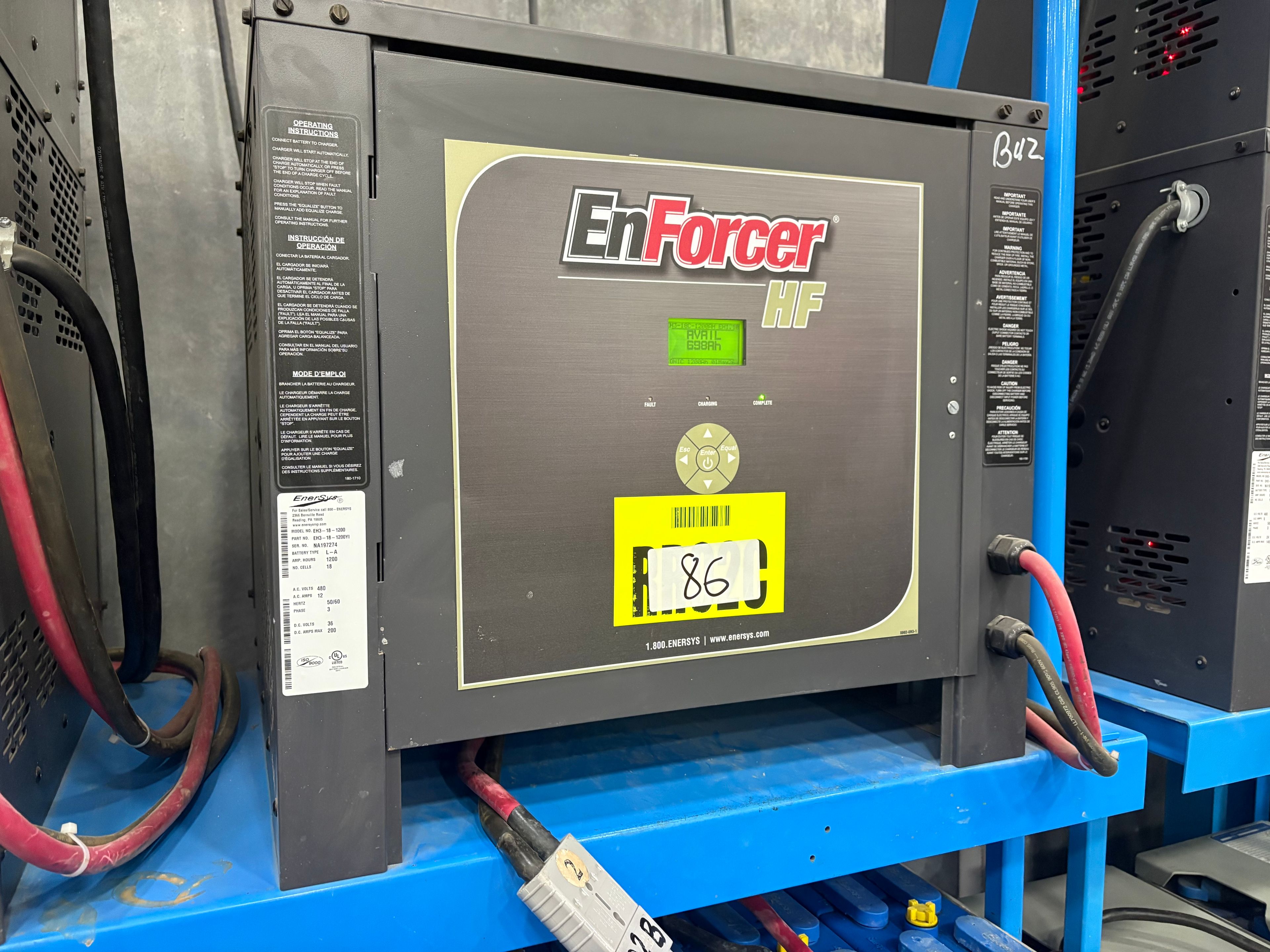 Enersys Enforcer HF- 36V Battery Charger