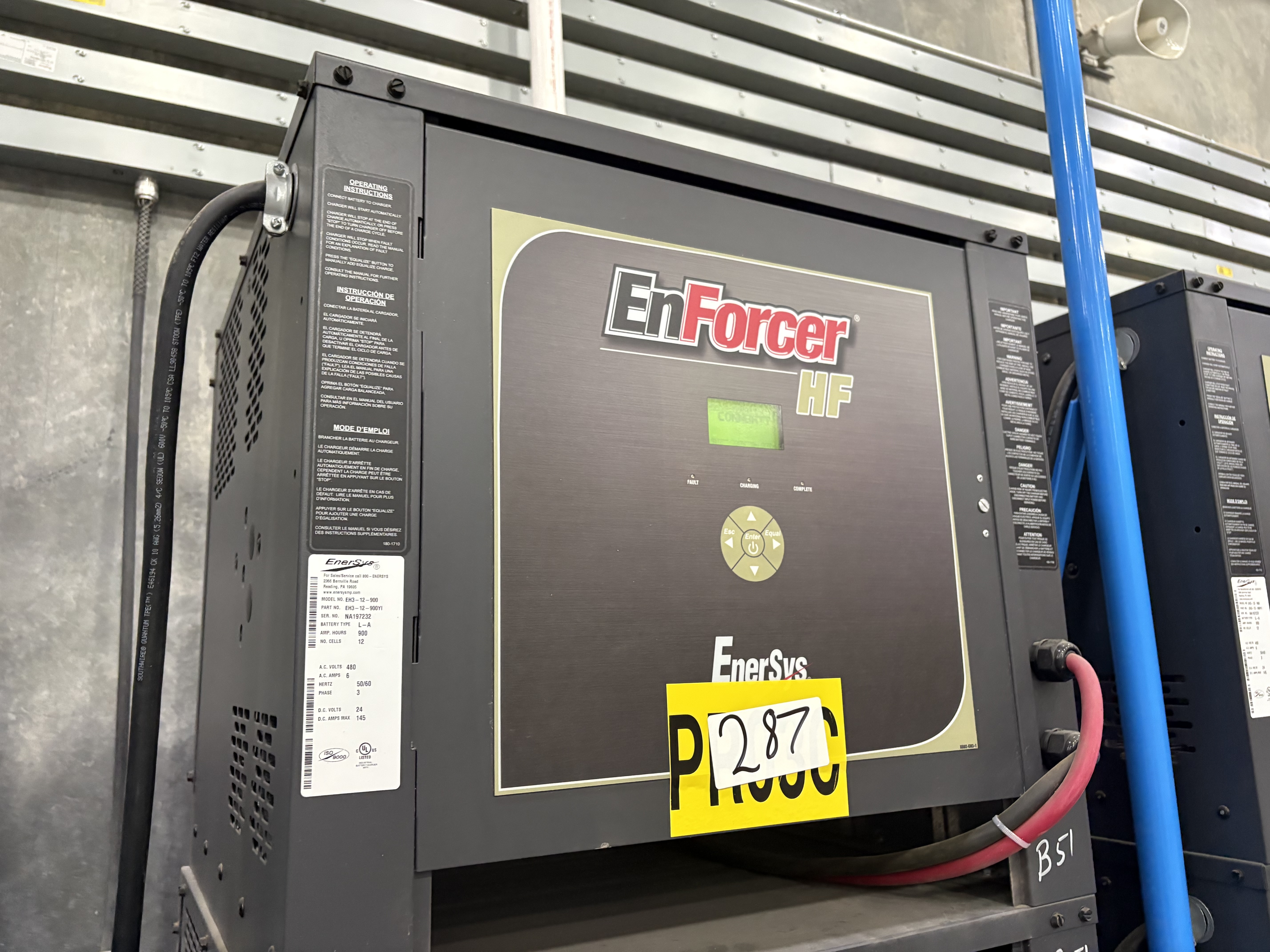 Enersys Enforcer HF- 24V Battery Charger
