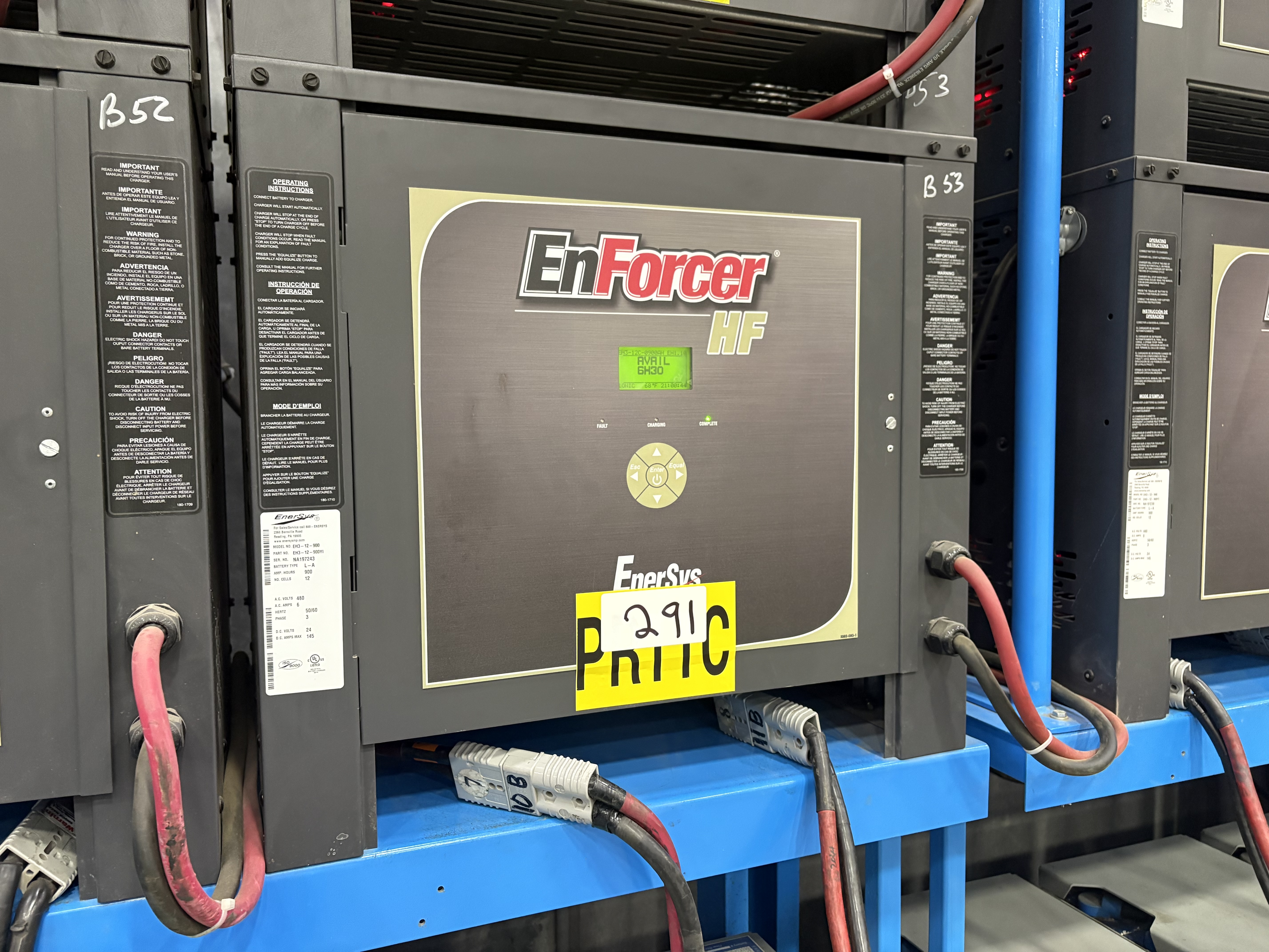 Enersys Enforcer HF- 24V Battery Charger