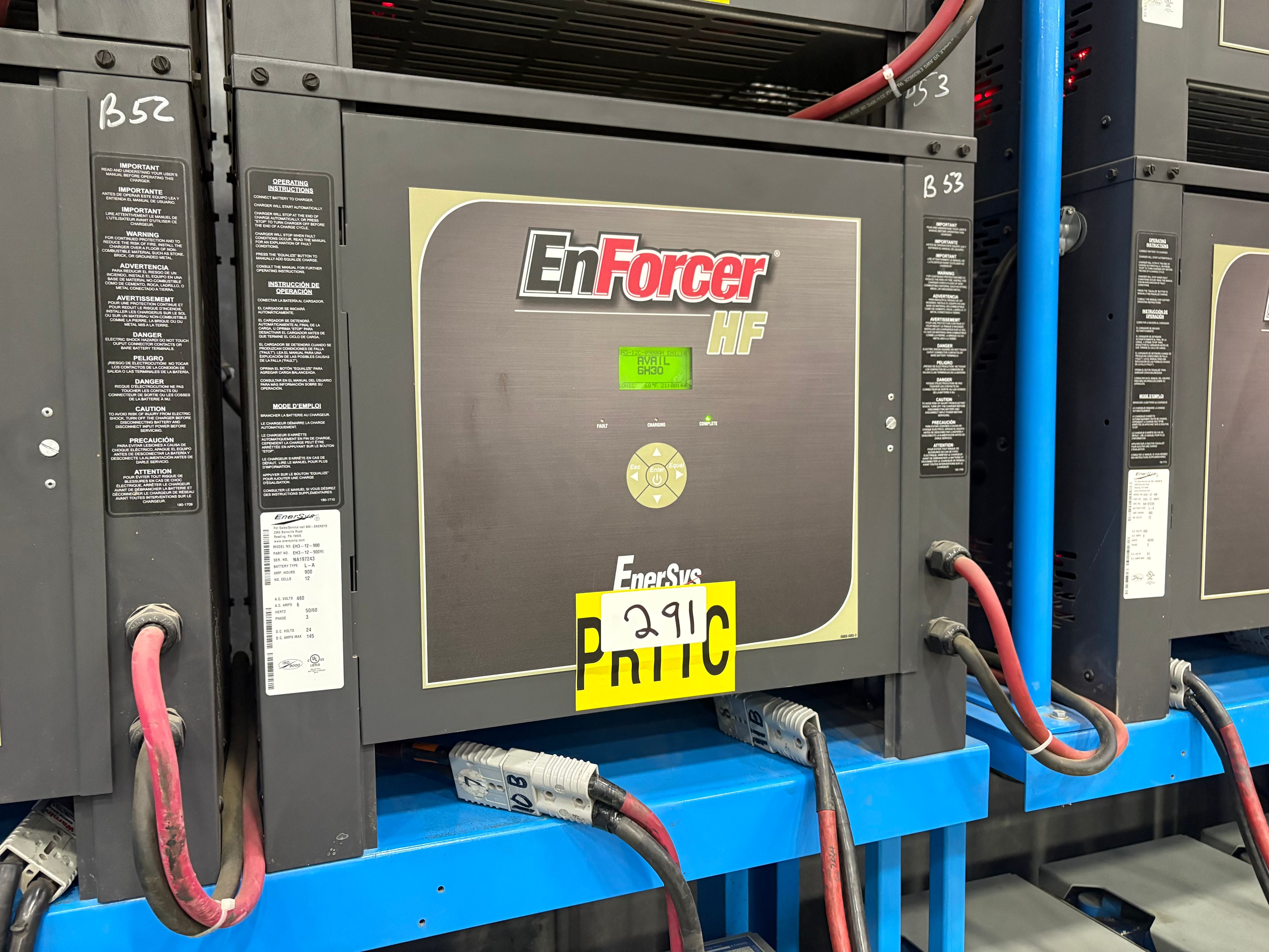 Enersys Enforcer HF- 24V Battery Charger