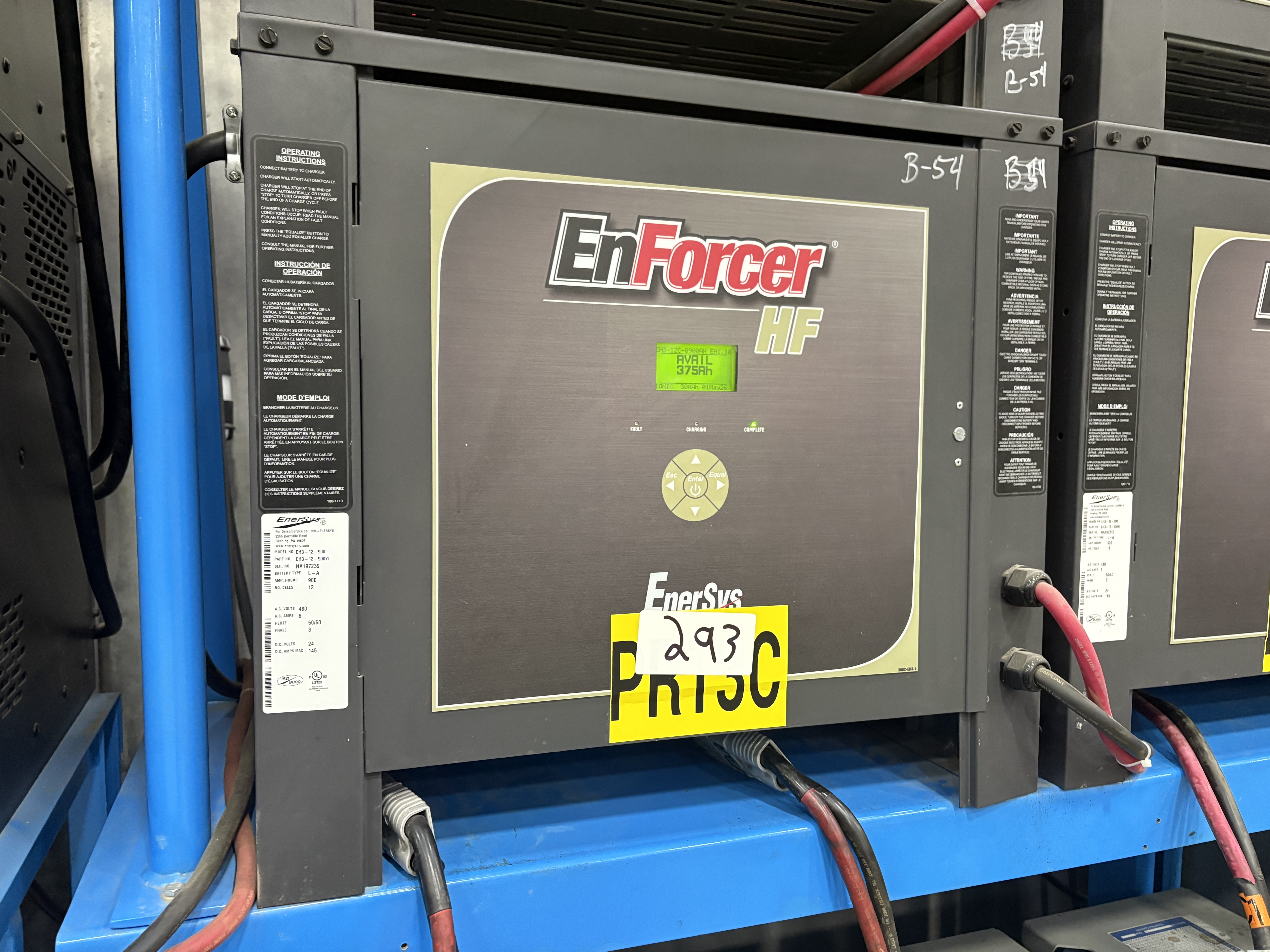 Enersys Enforcer HF- 24V Battery Charger