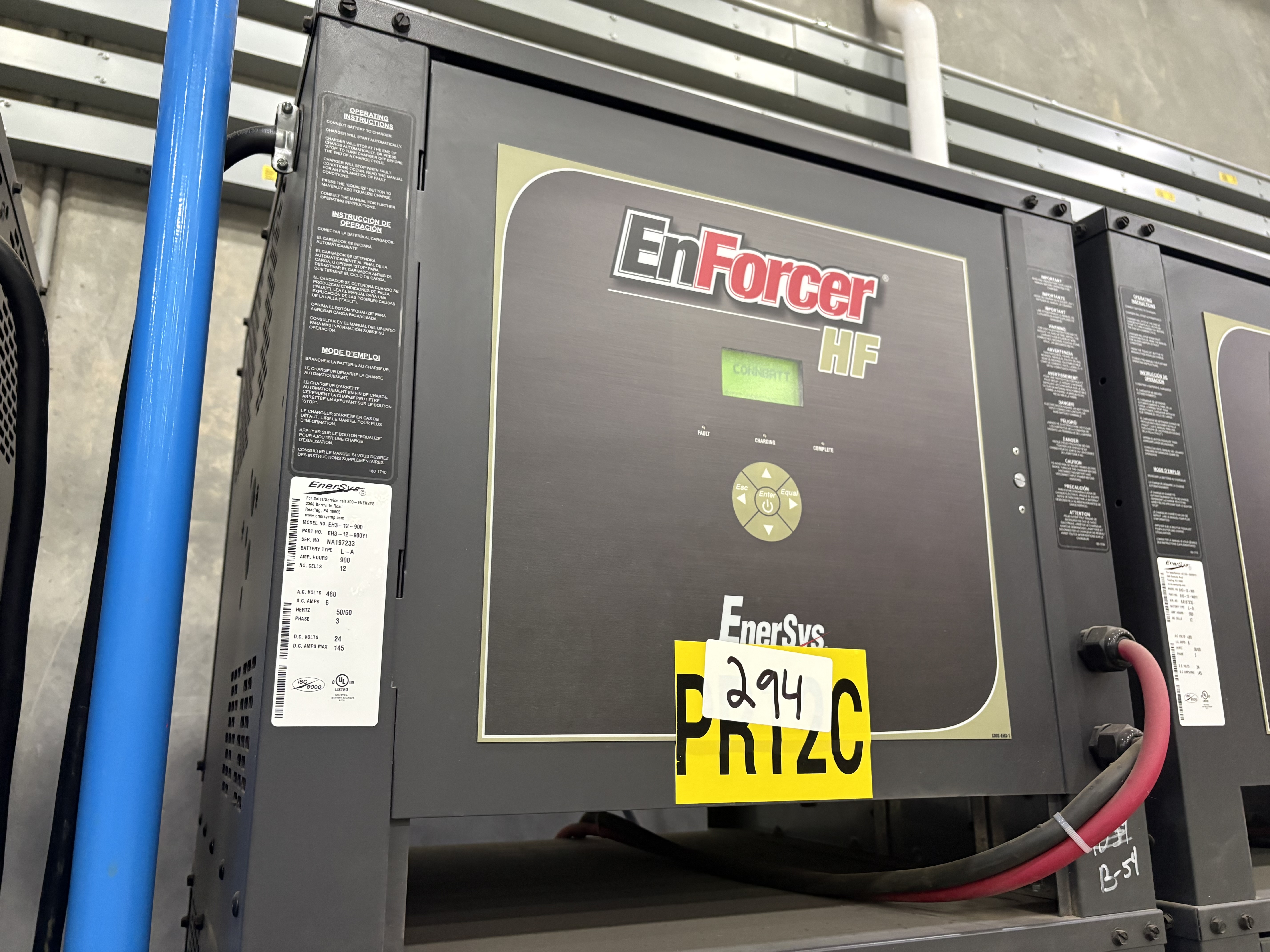 Enersys Enforcer HF- 24V Battery Charger