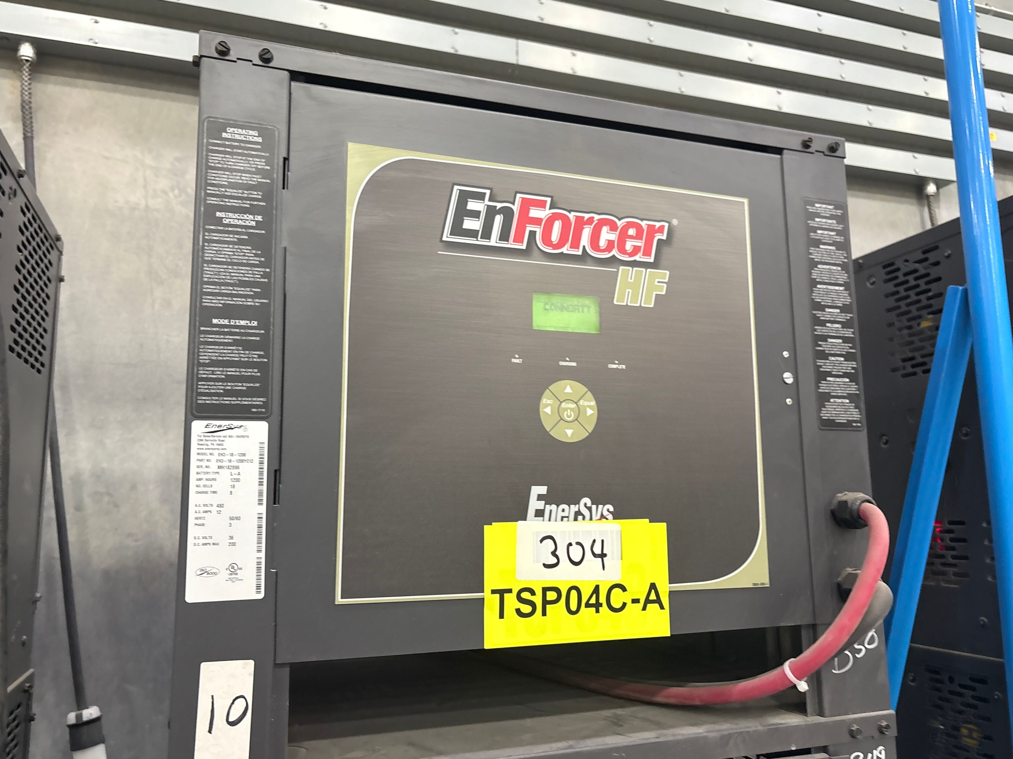 Enersys Enforcer HF- 36V Battery Charger