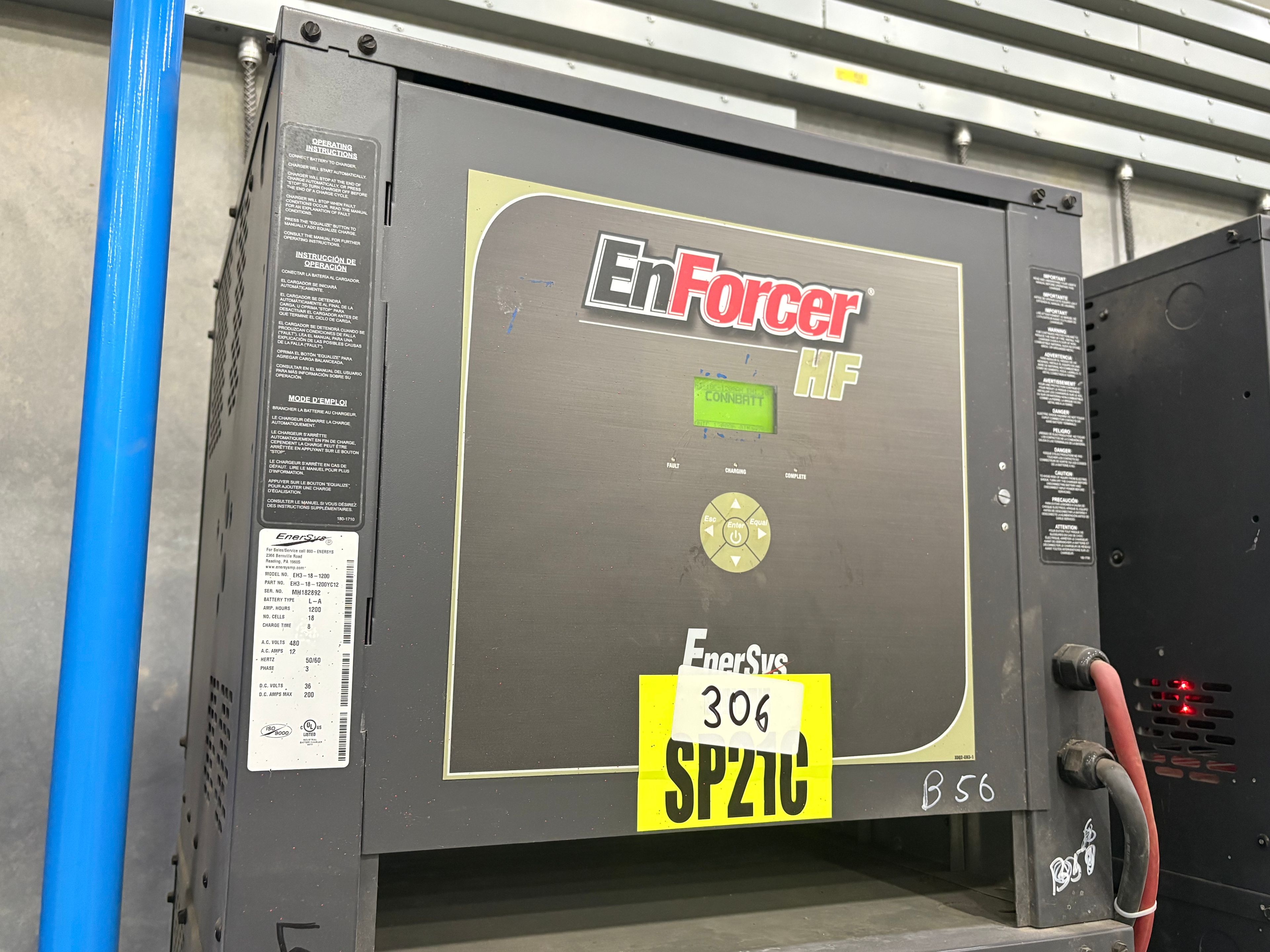 Enersys Enforcer HF- 36V Battery Charger