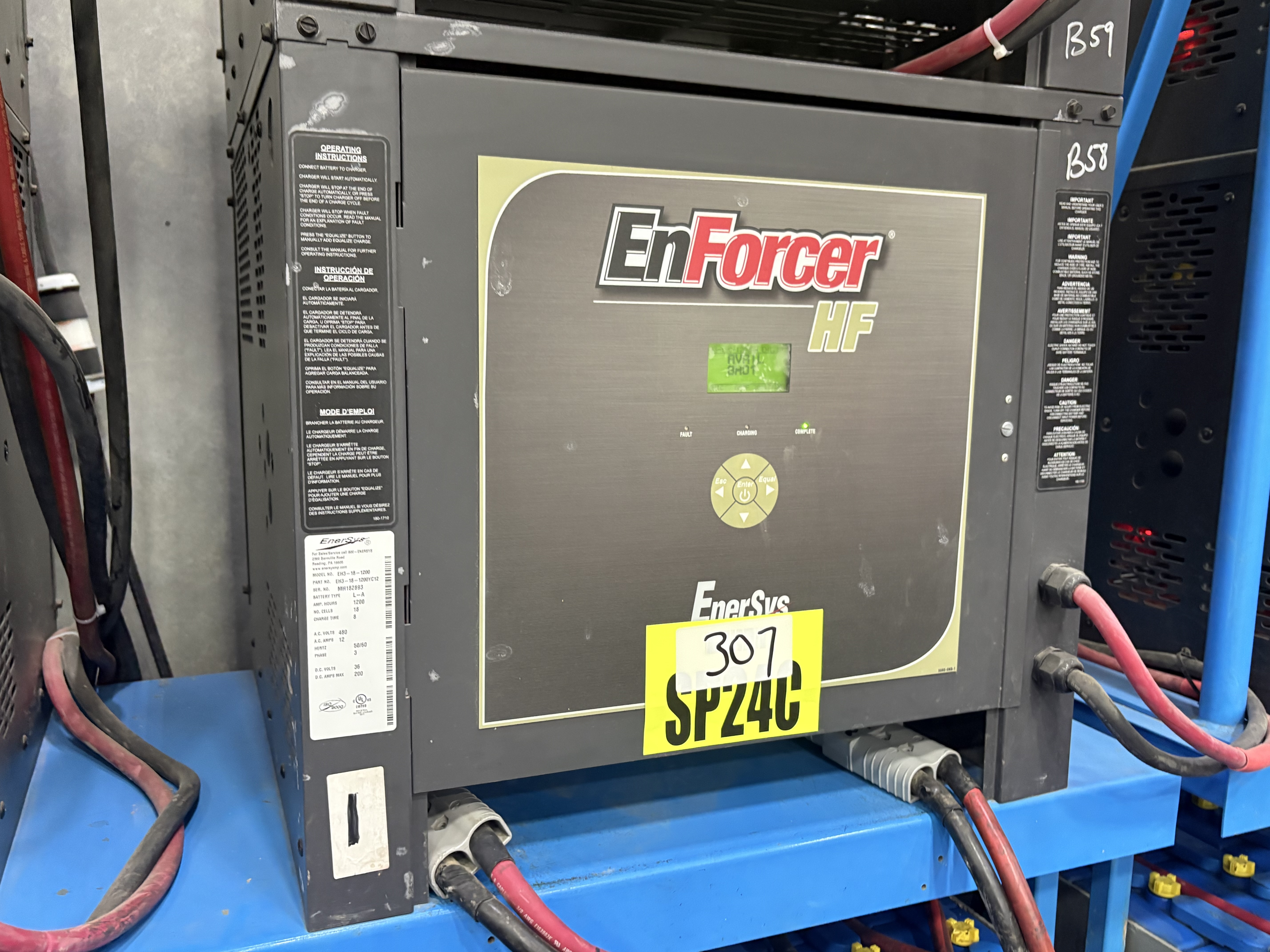Enersys Enforcer HF- 36V Battery Charger