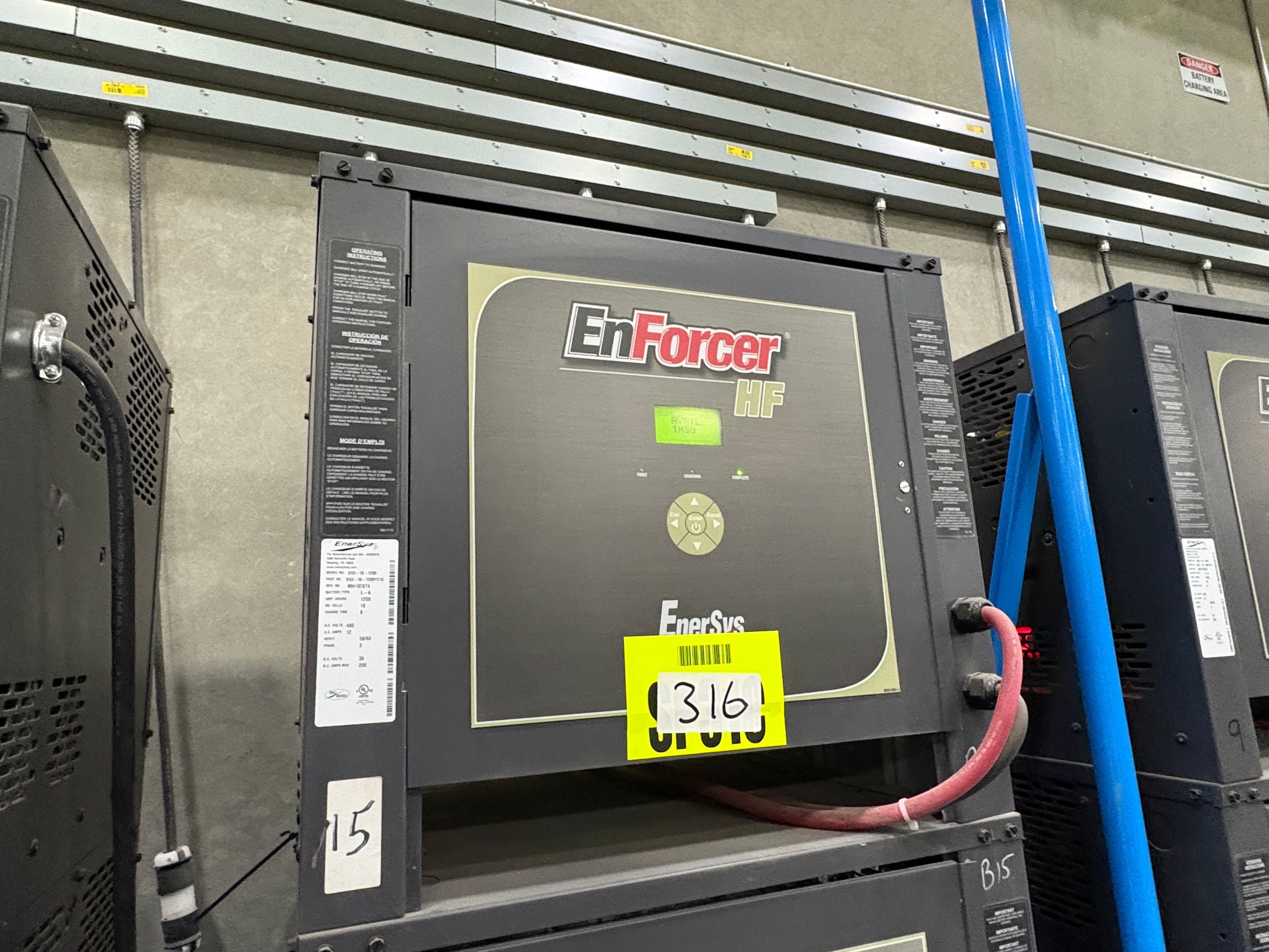 Enersys Enforcer HF- 36V Battery Charger - Document 5