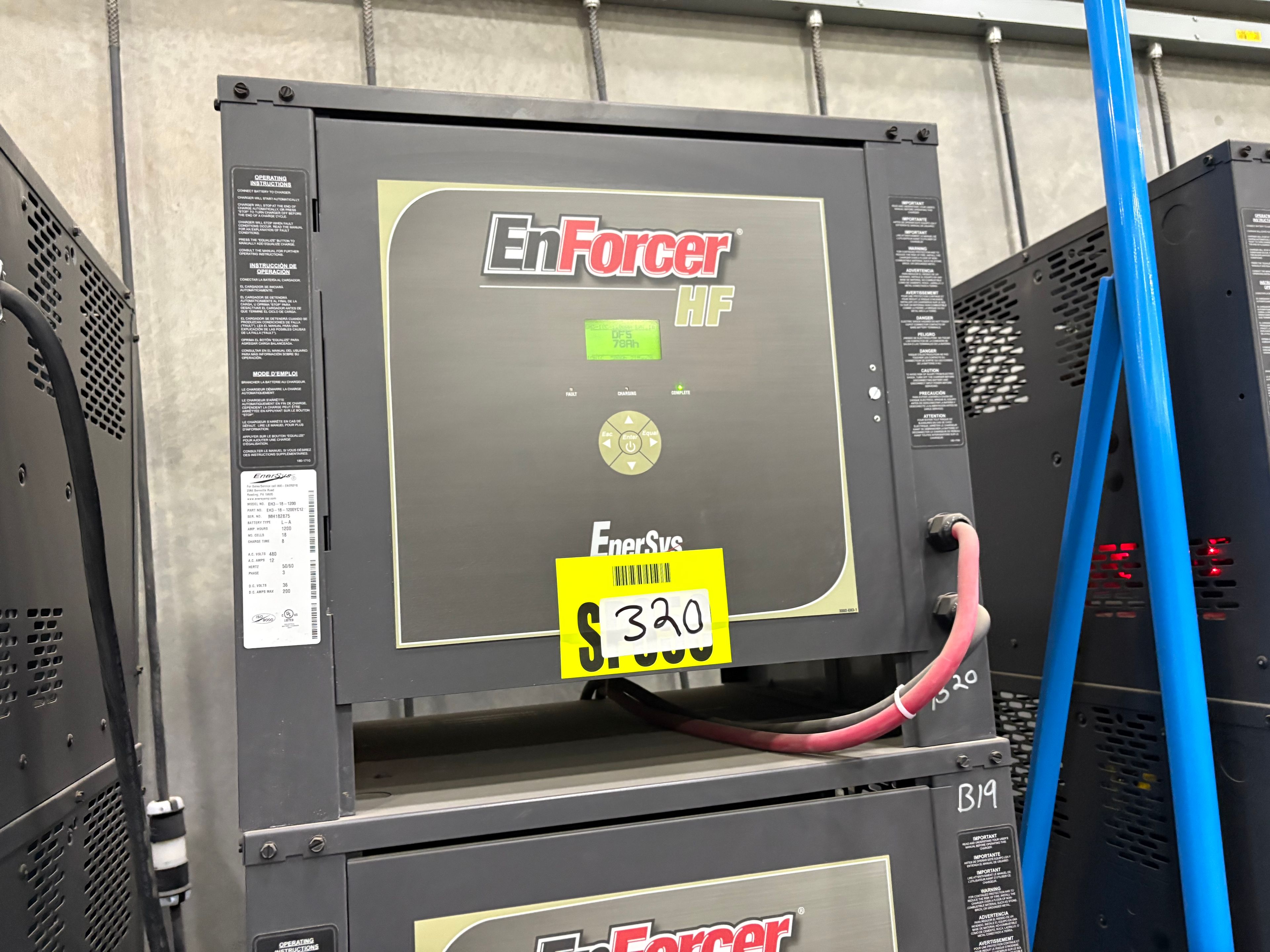 Enersys Enforcer HF- 36V Battery Charger - Document 5