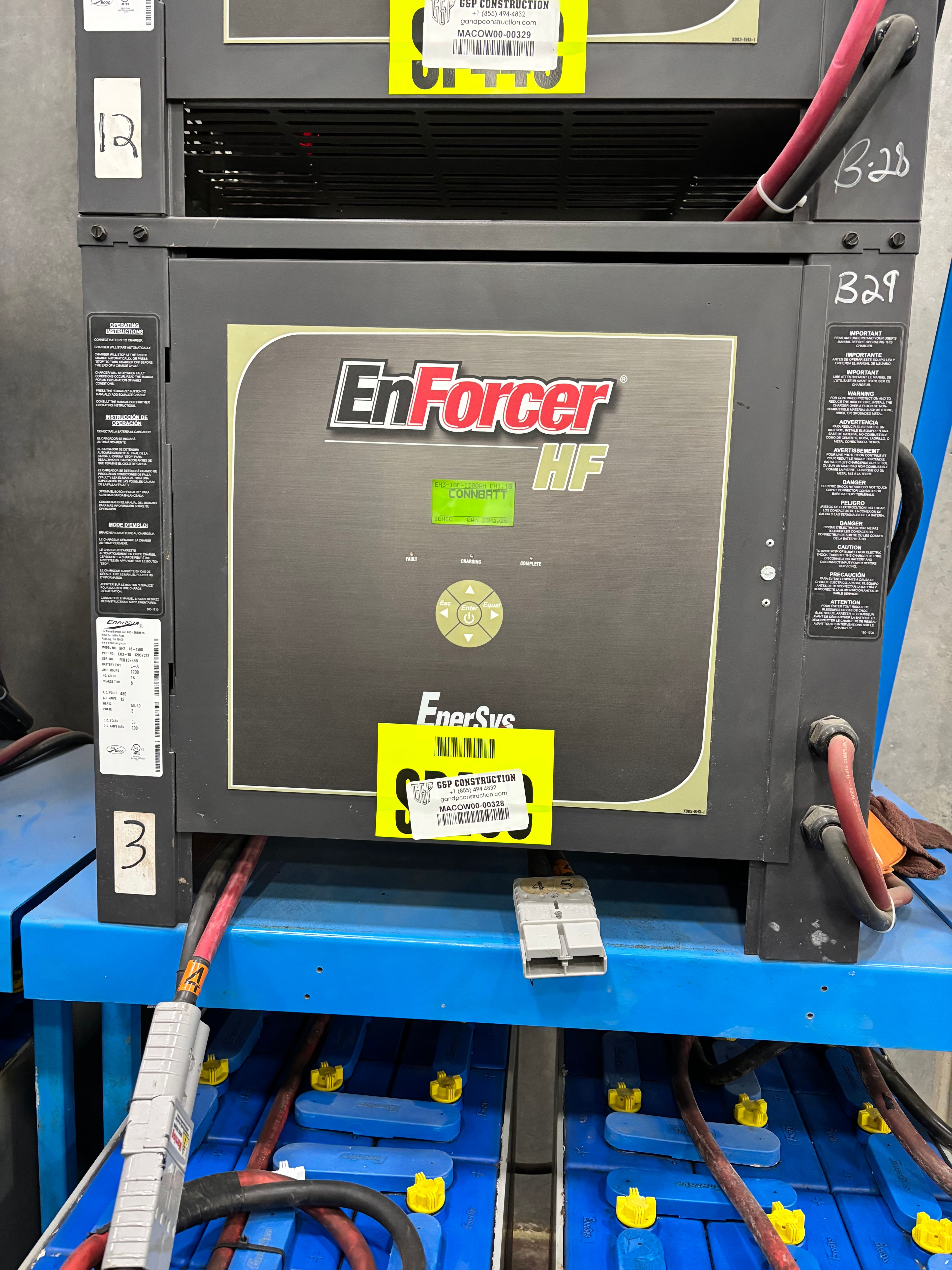 Enersys Enforcer HF- 36V Battery Charger - Document 5