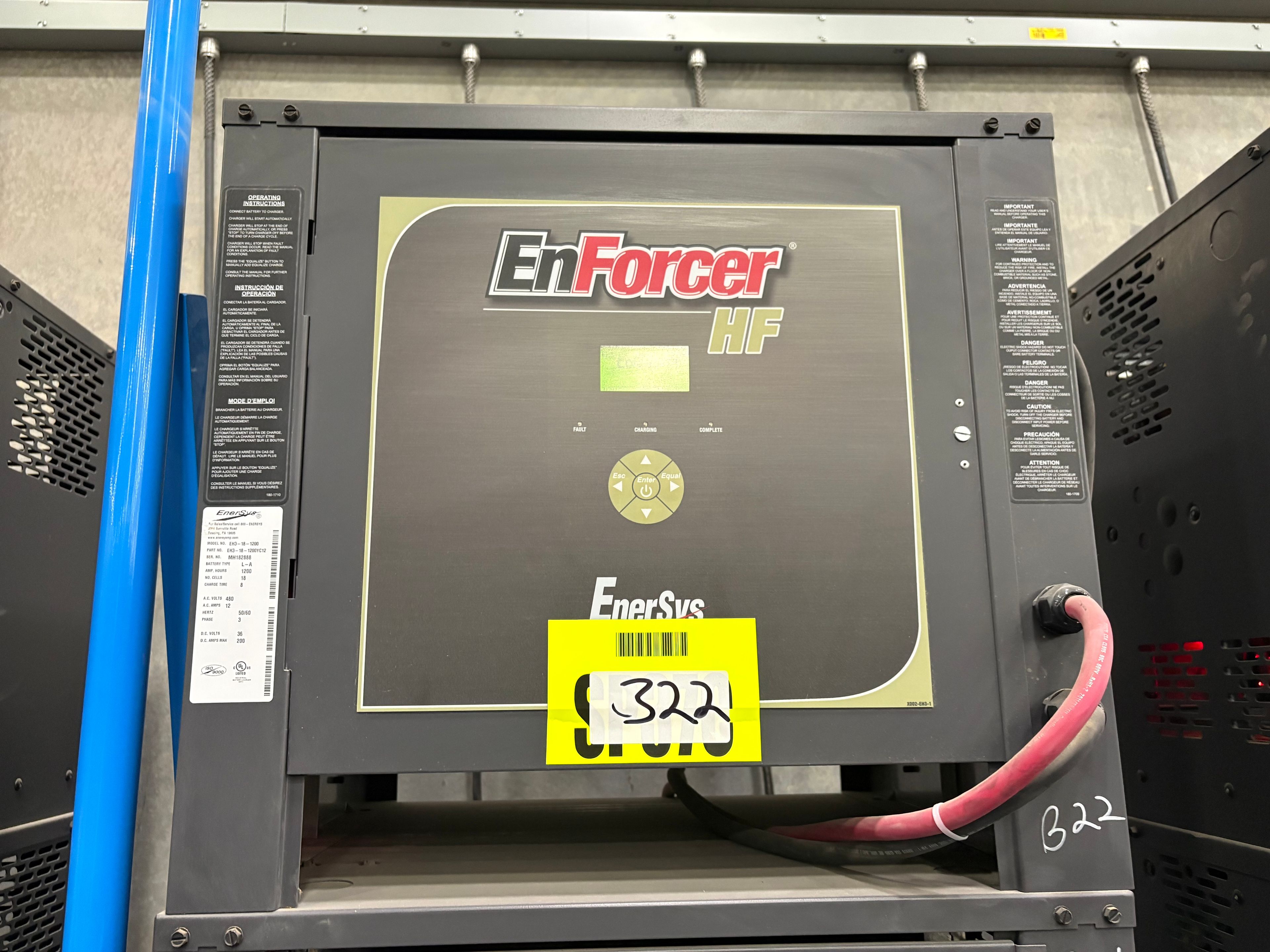Enersys Enforcer HF- 36V Battery Charger - Document 5