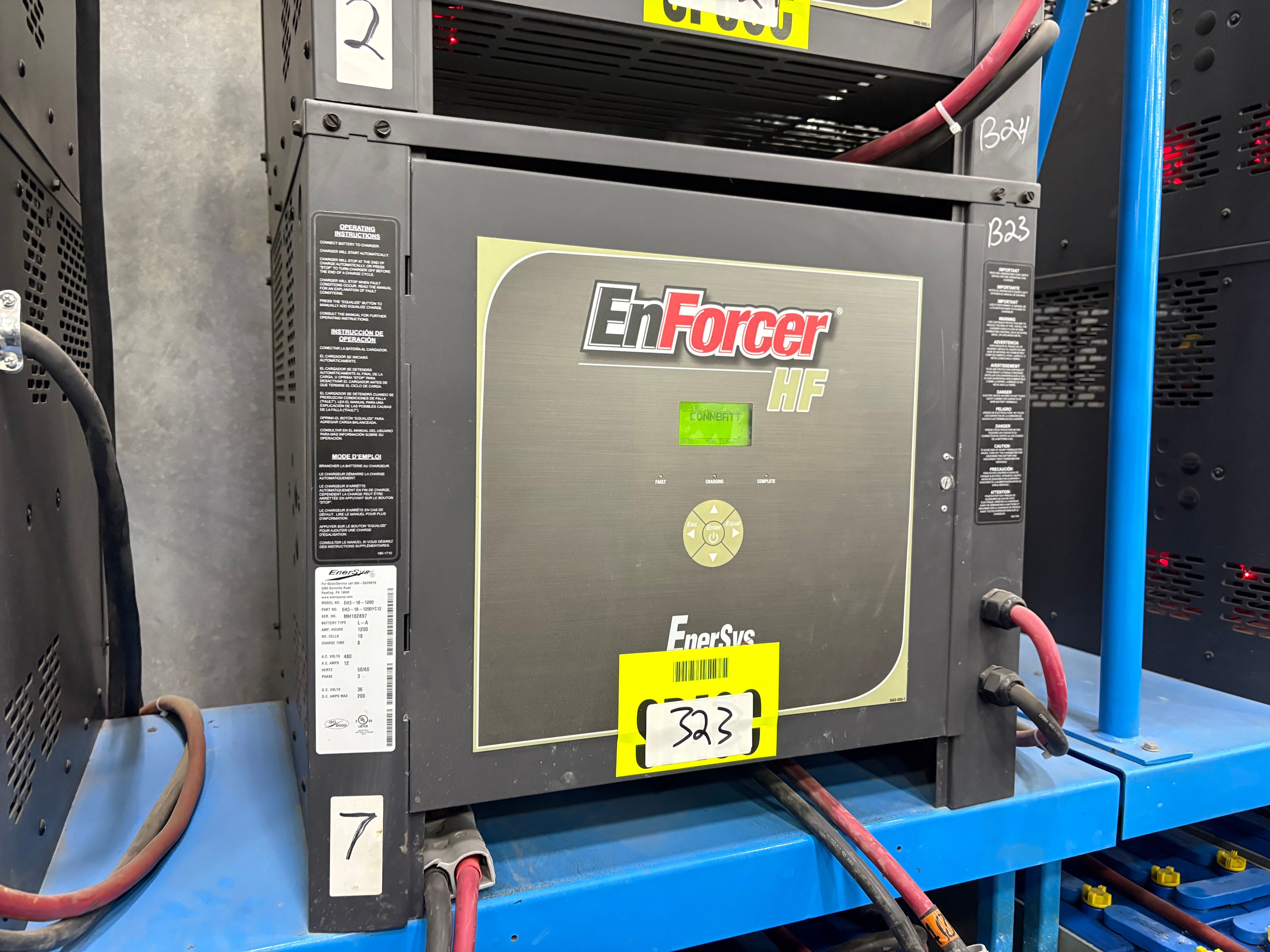 Enersys Enforcer HF- 36V Battery Charger - Document 5