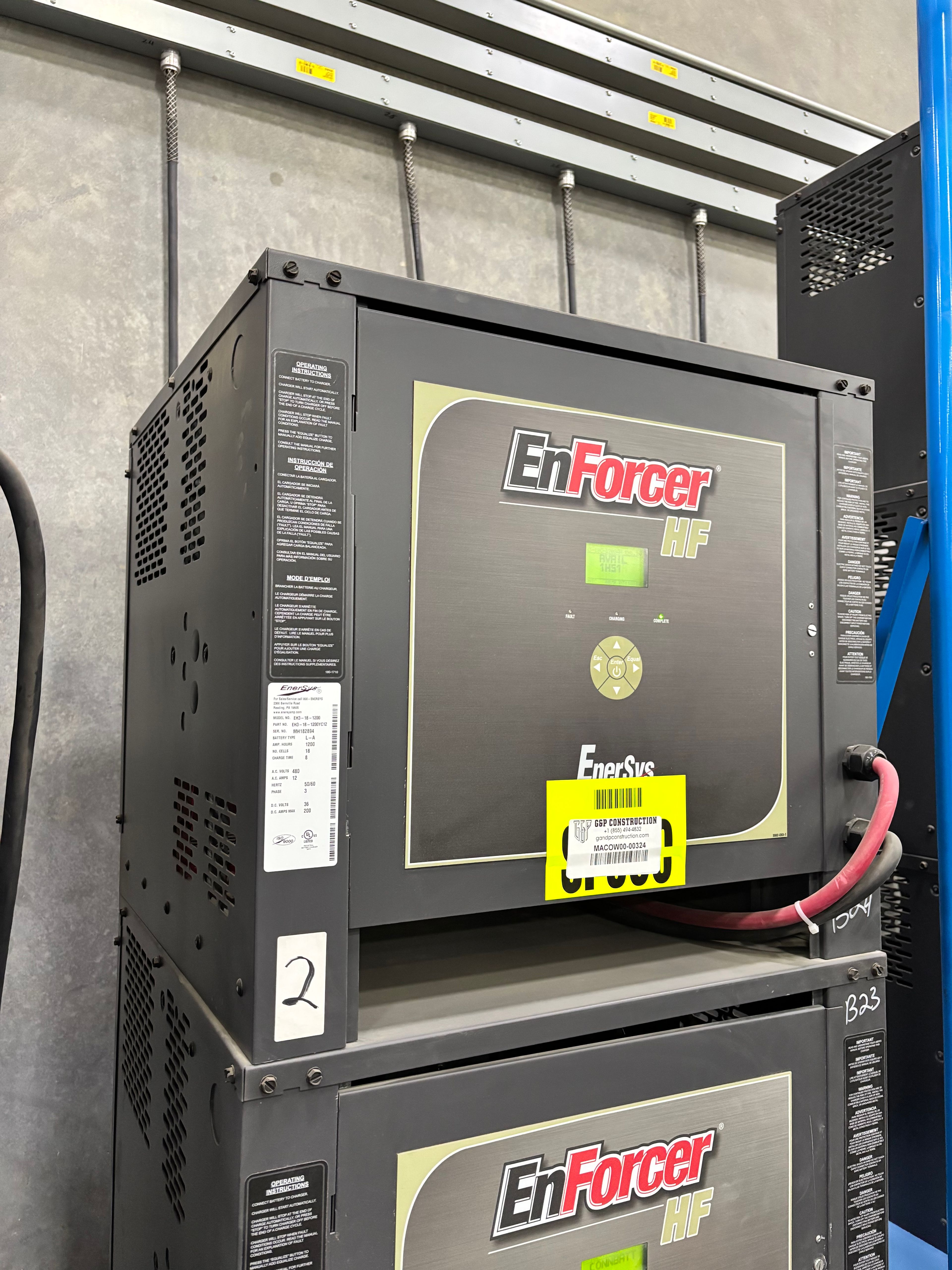 Enersys Enforcer HF- 36V Battery Charger - Document 6