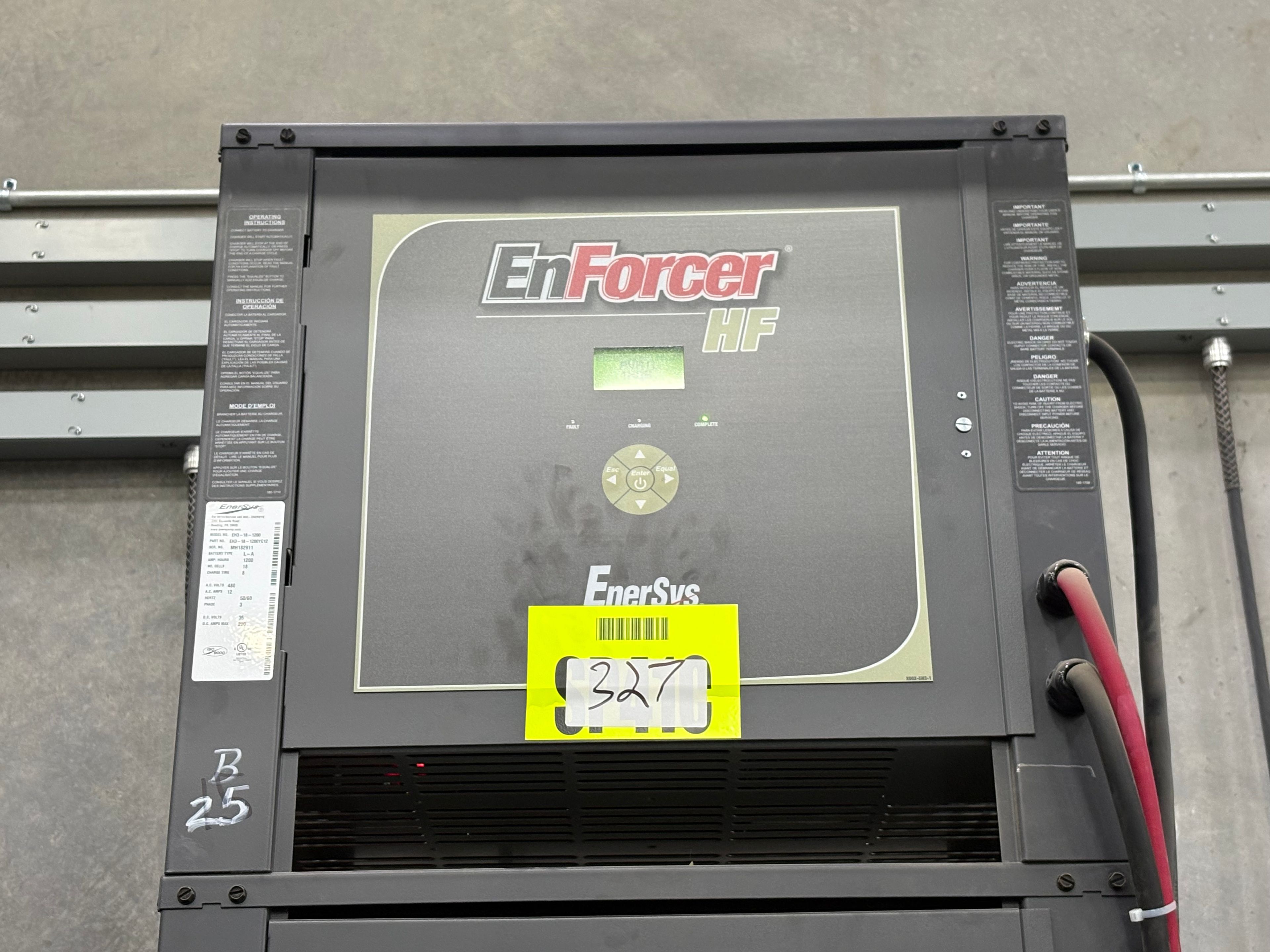 Enersys Enforcer HF- 36V Battery Charger - Document 5