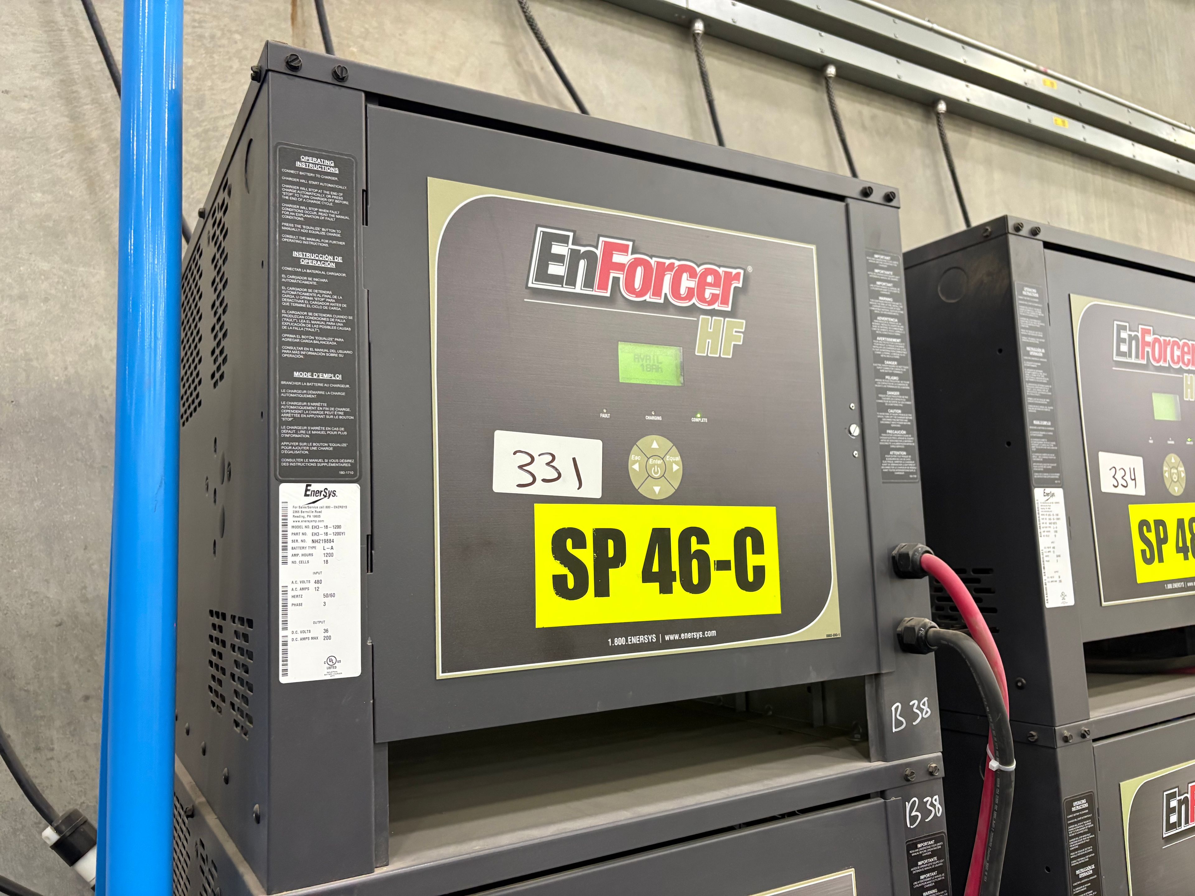 Enersys Enforcer HF- 36V Battery Charger - Document 5