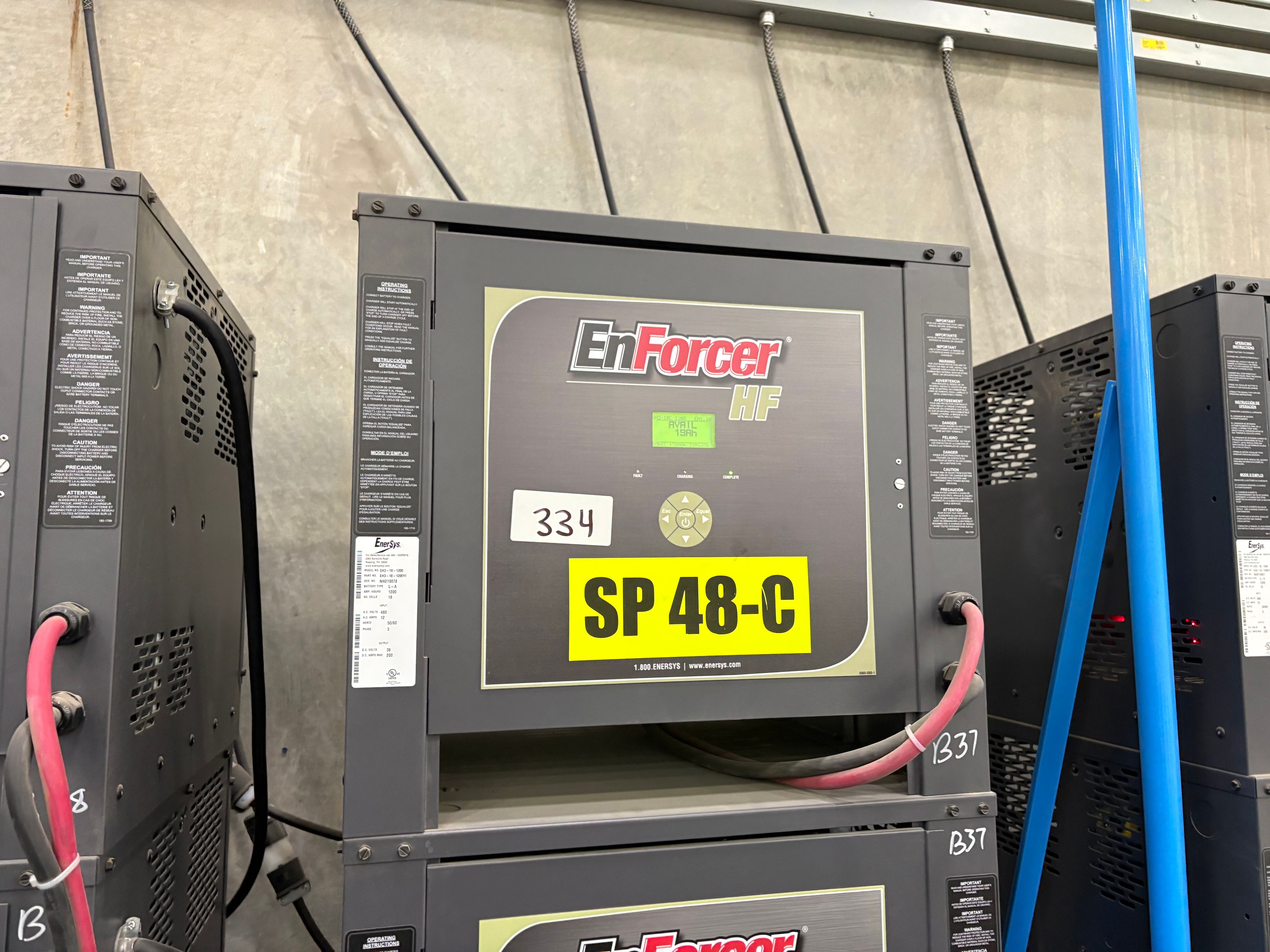 Enersys Enforcer HF- 36V Battery Charger - Document 5