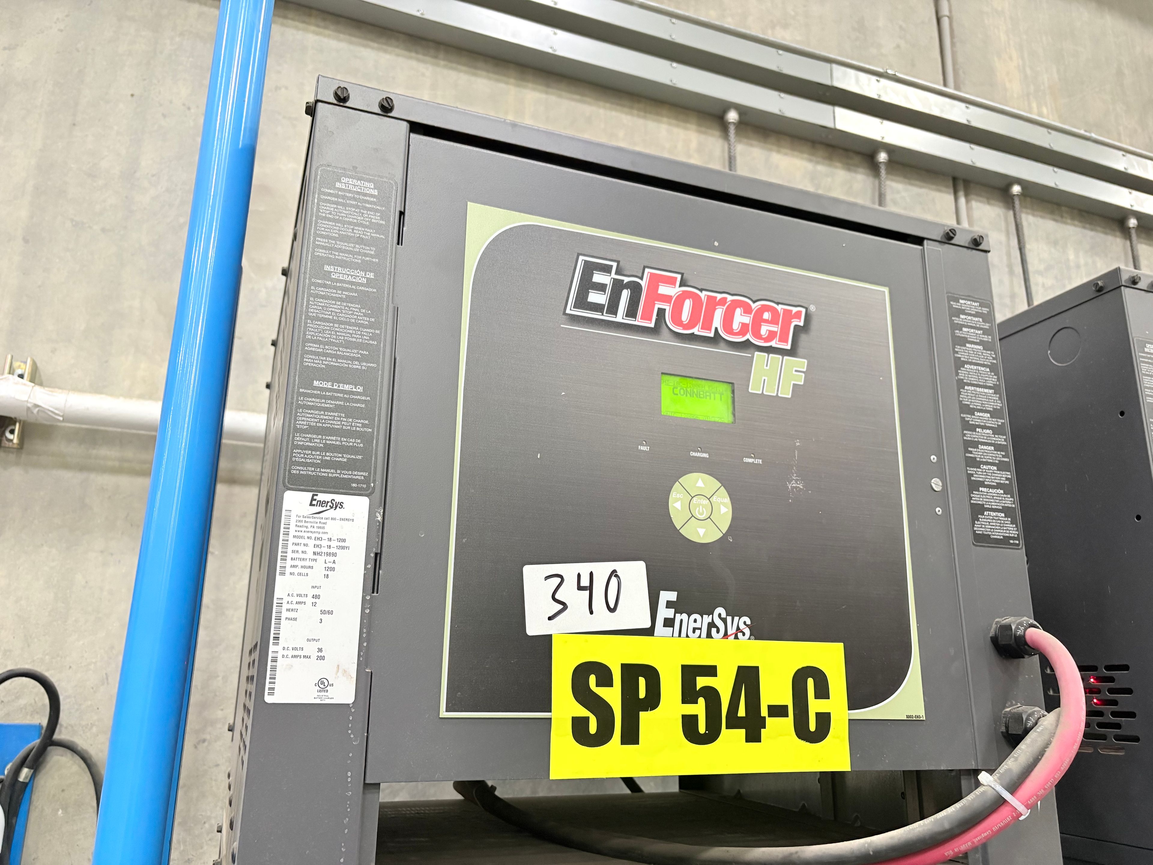 Enersys Enforcer HF- 36V Battery Charger