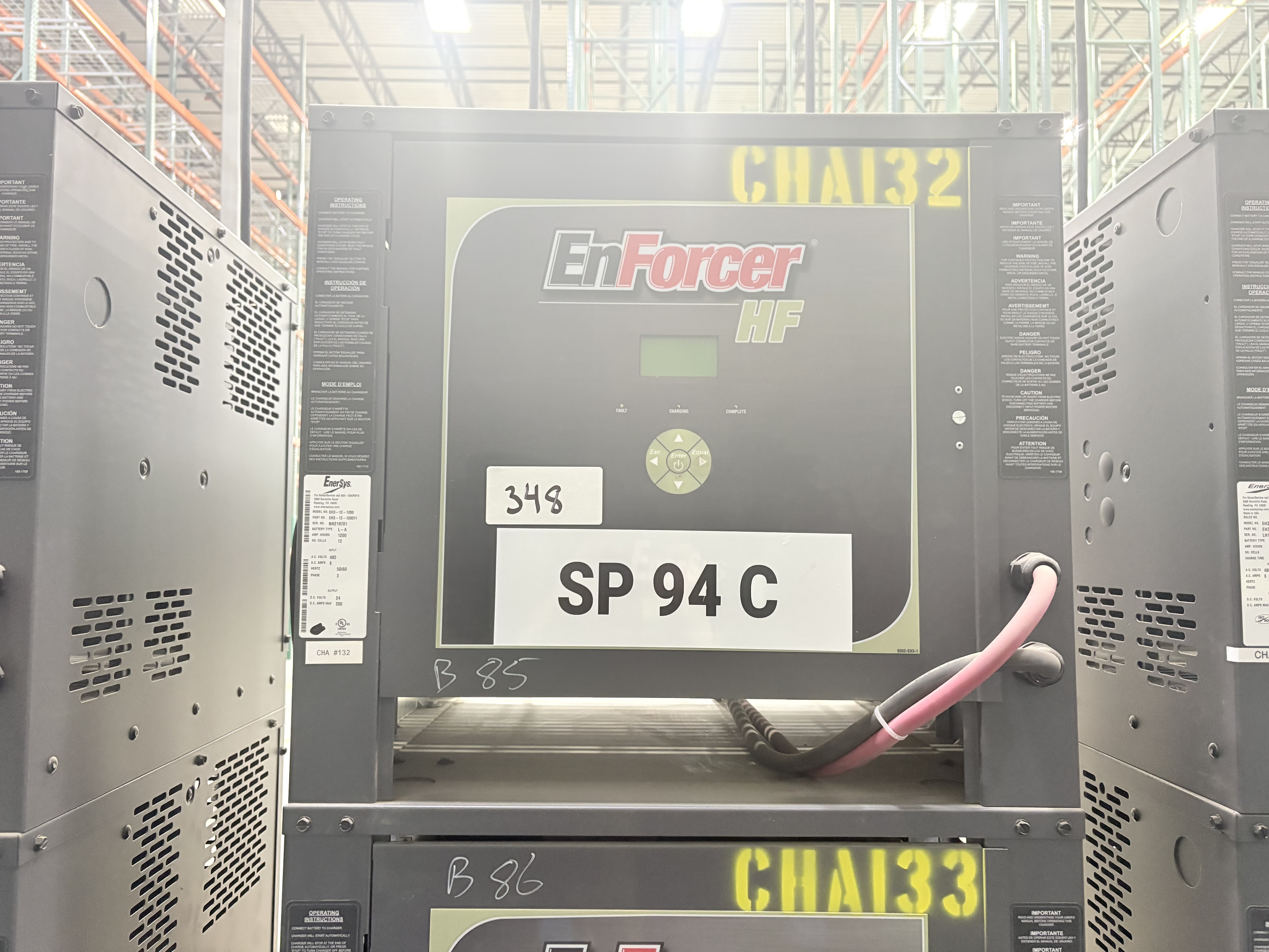 Enersys Enforcer HF- 24V Battery Charger