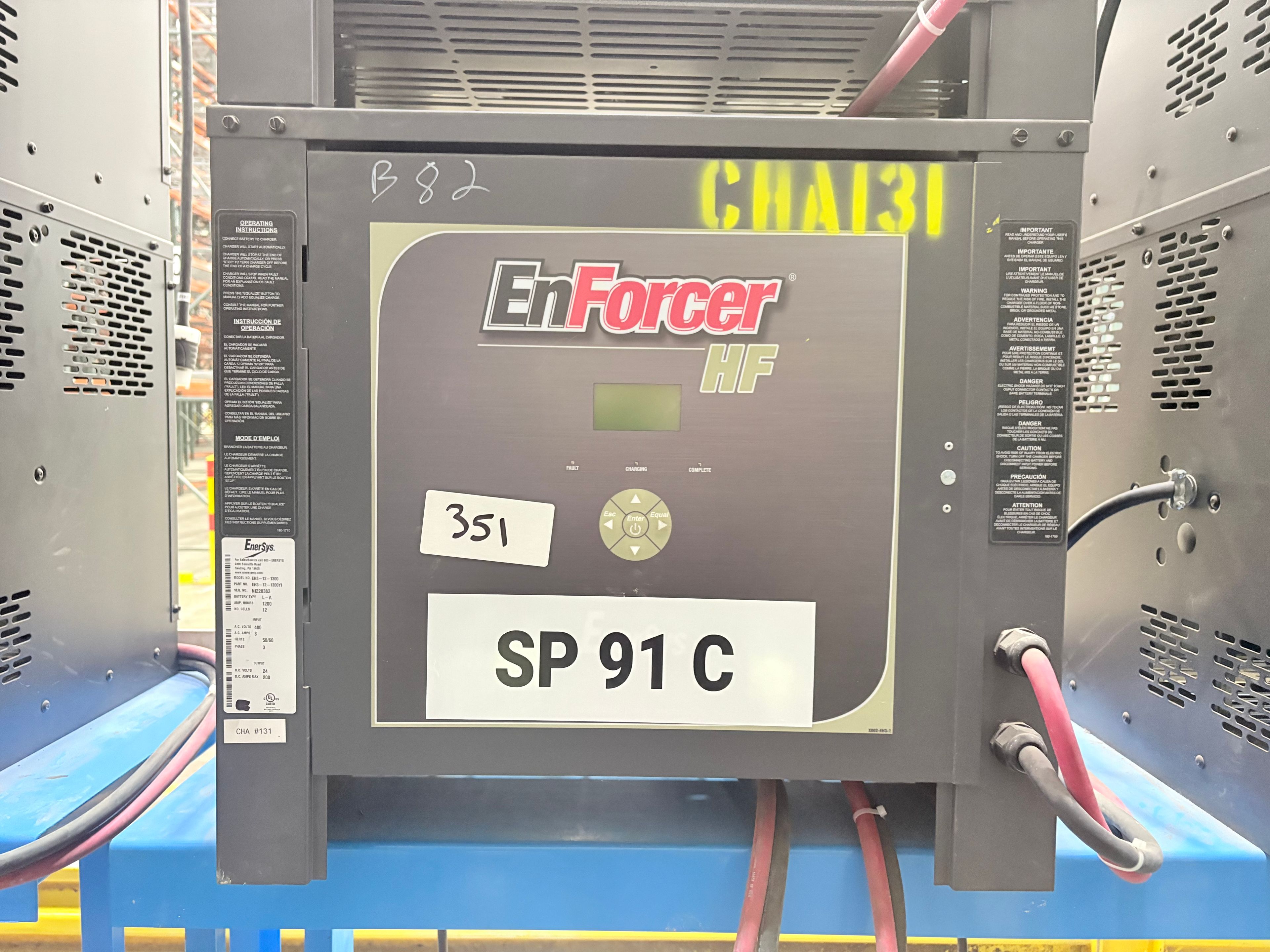 Enersys Enforcer HF- 24V Battery Charger