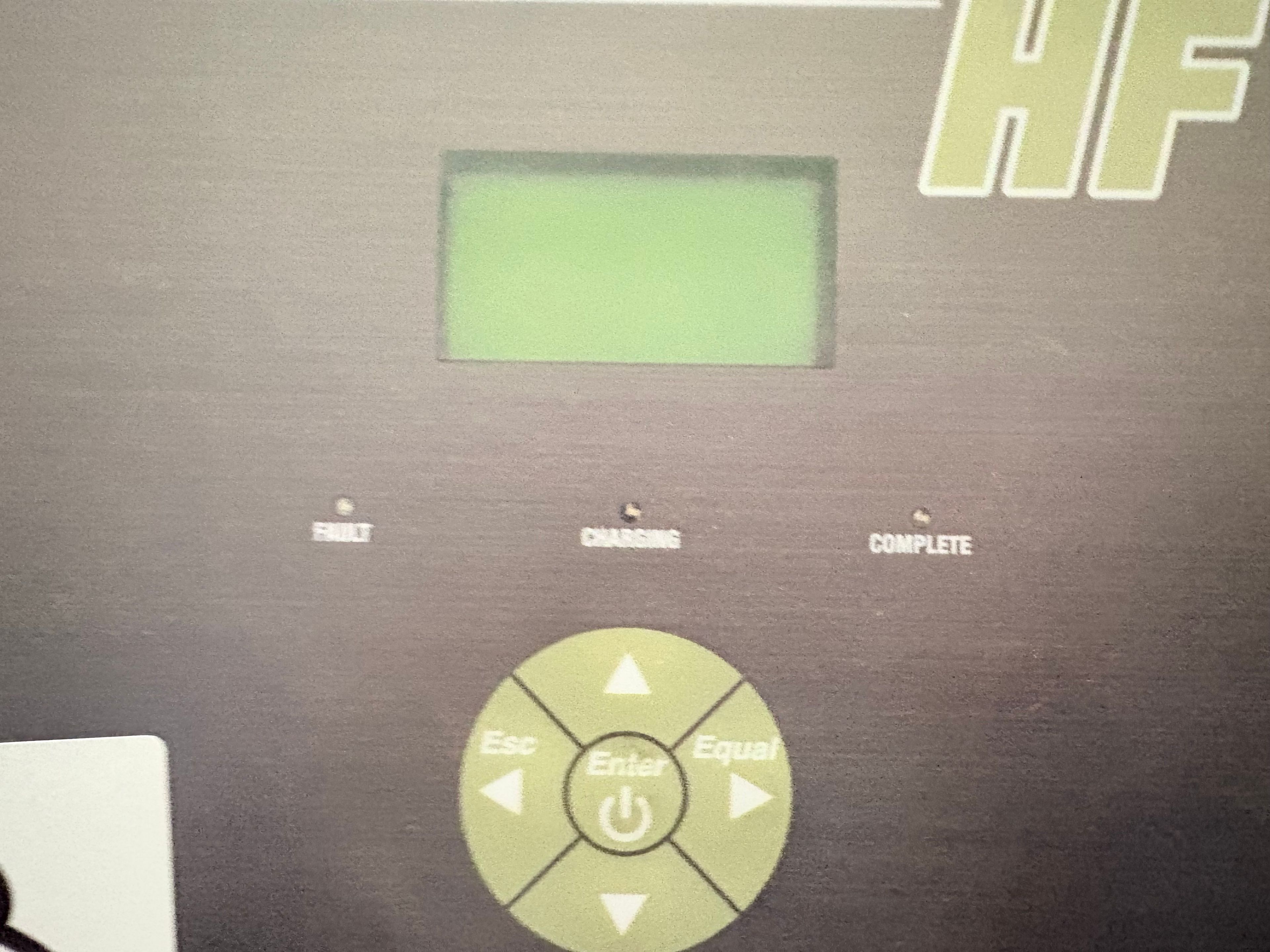 Enersys Enforcer HF- 24V Battery Charger - Document 2