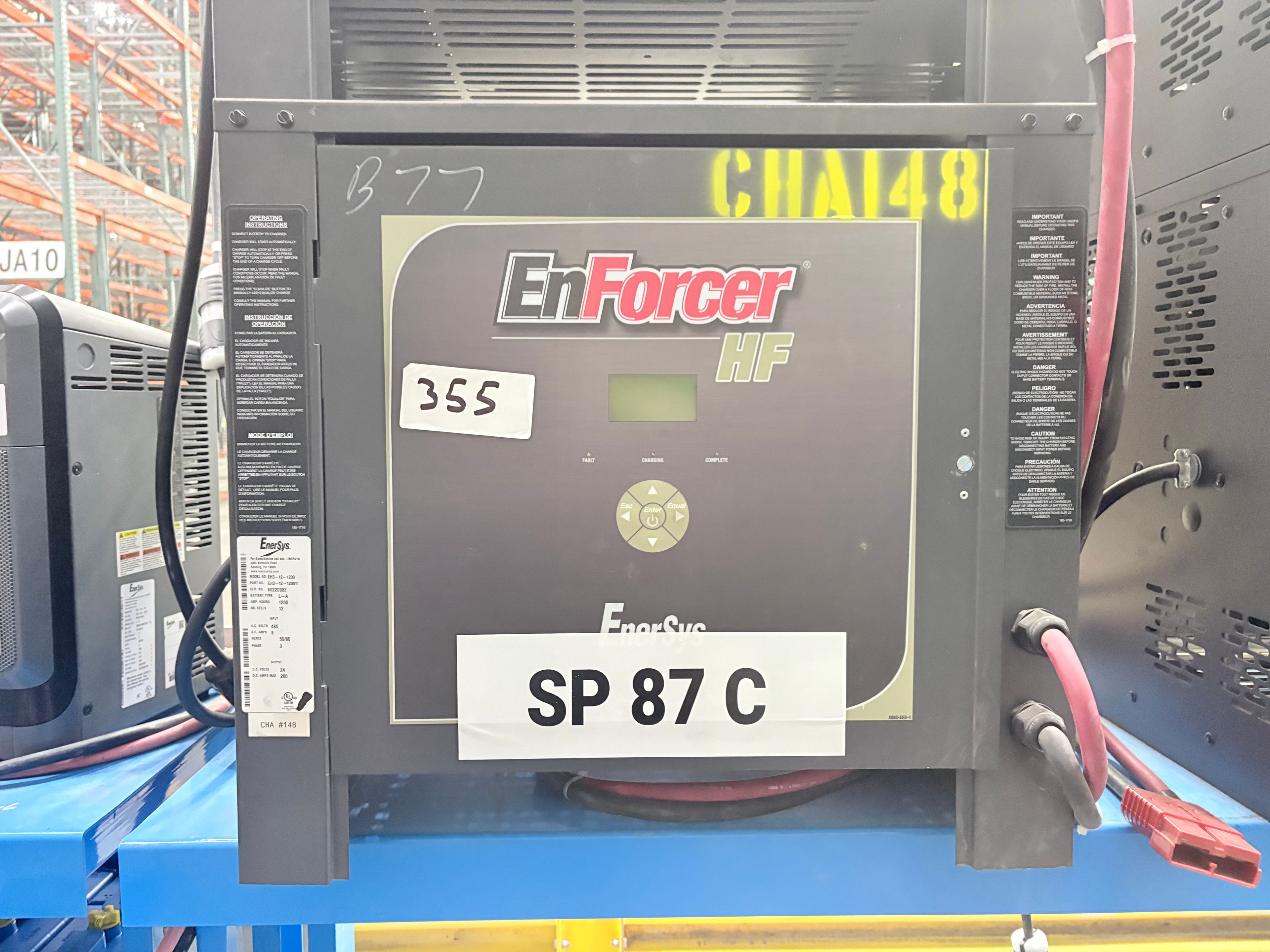 Enersys Enforcer HF- 24V Battery Charger