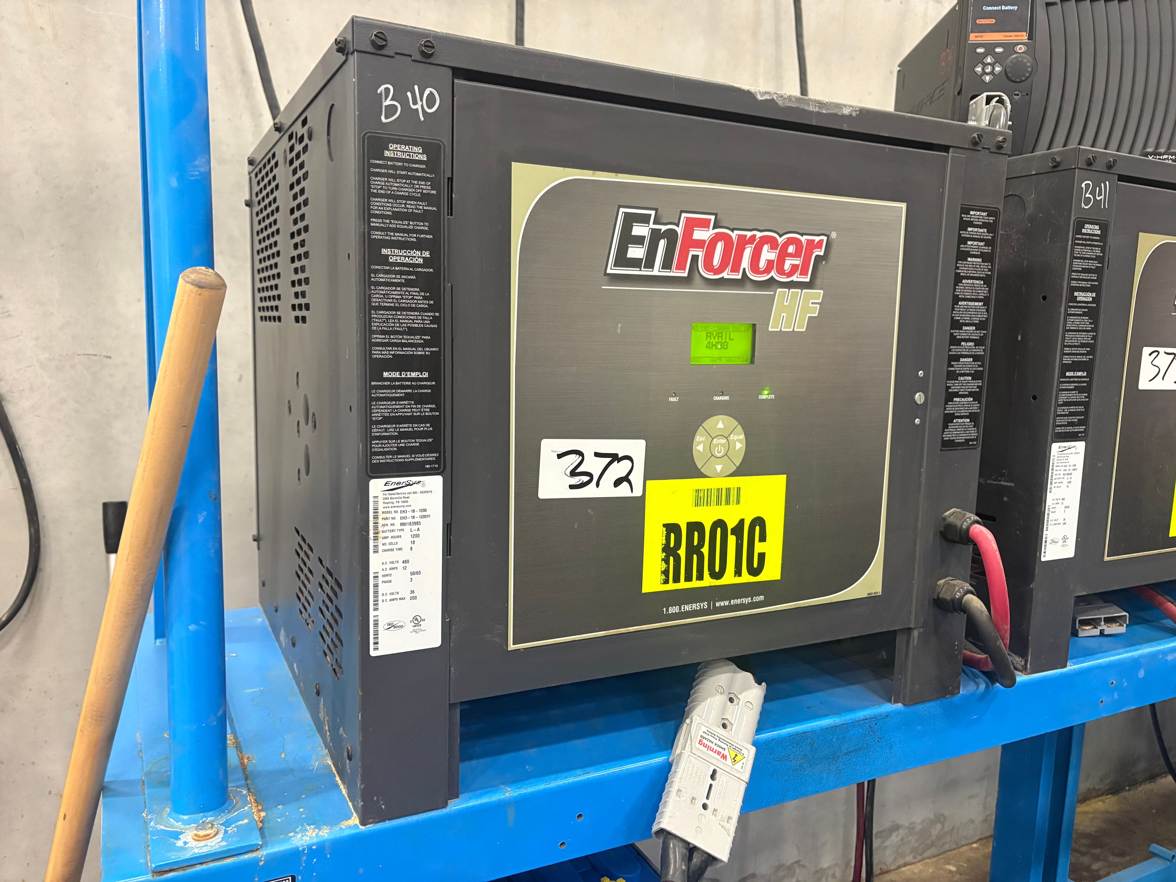Enersys Enforcer HF- 36V Battery Charger