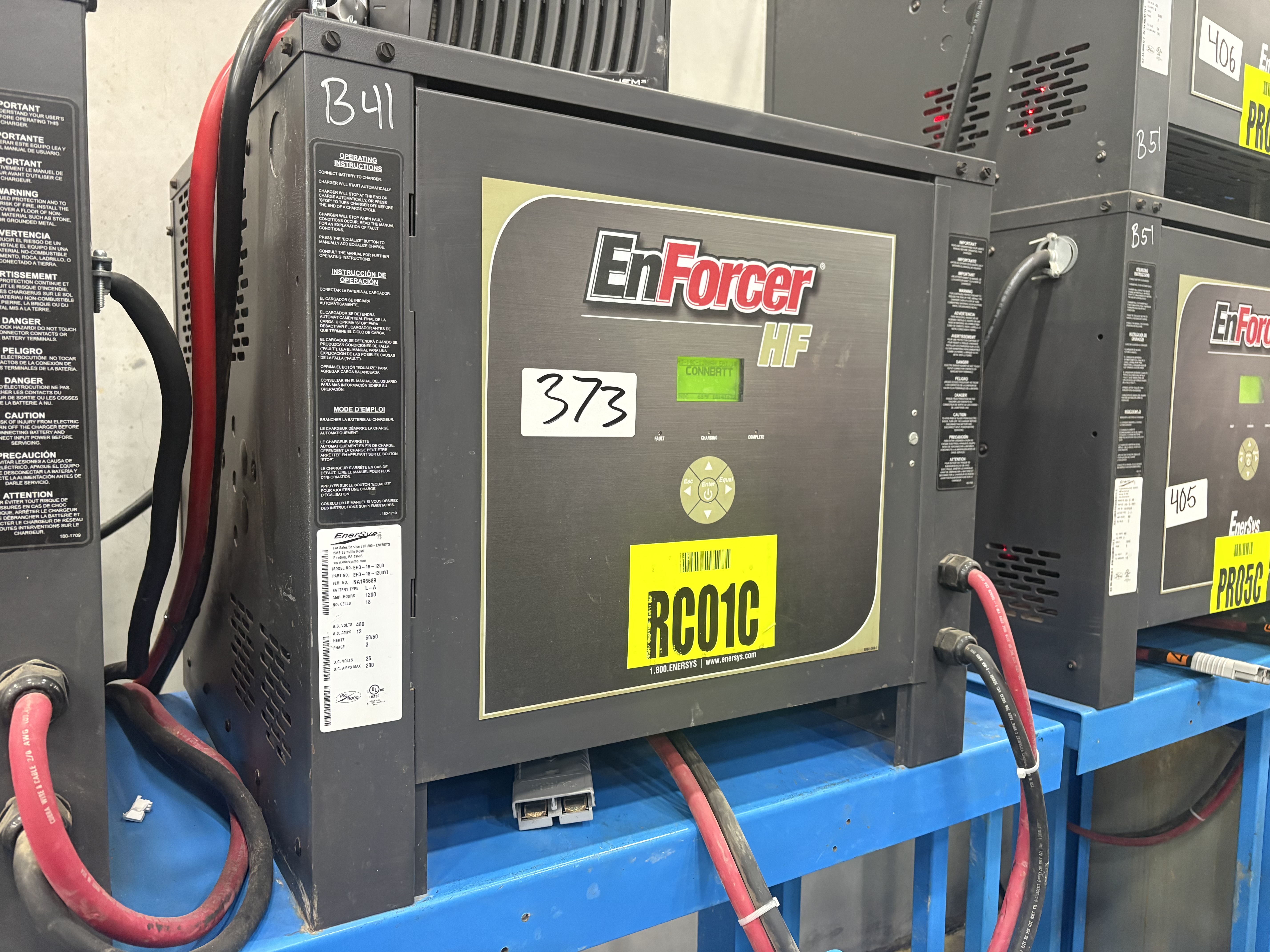 Enersys Enforcer HF- 36V Battery Charger