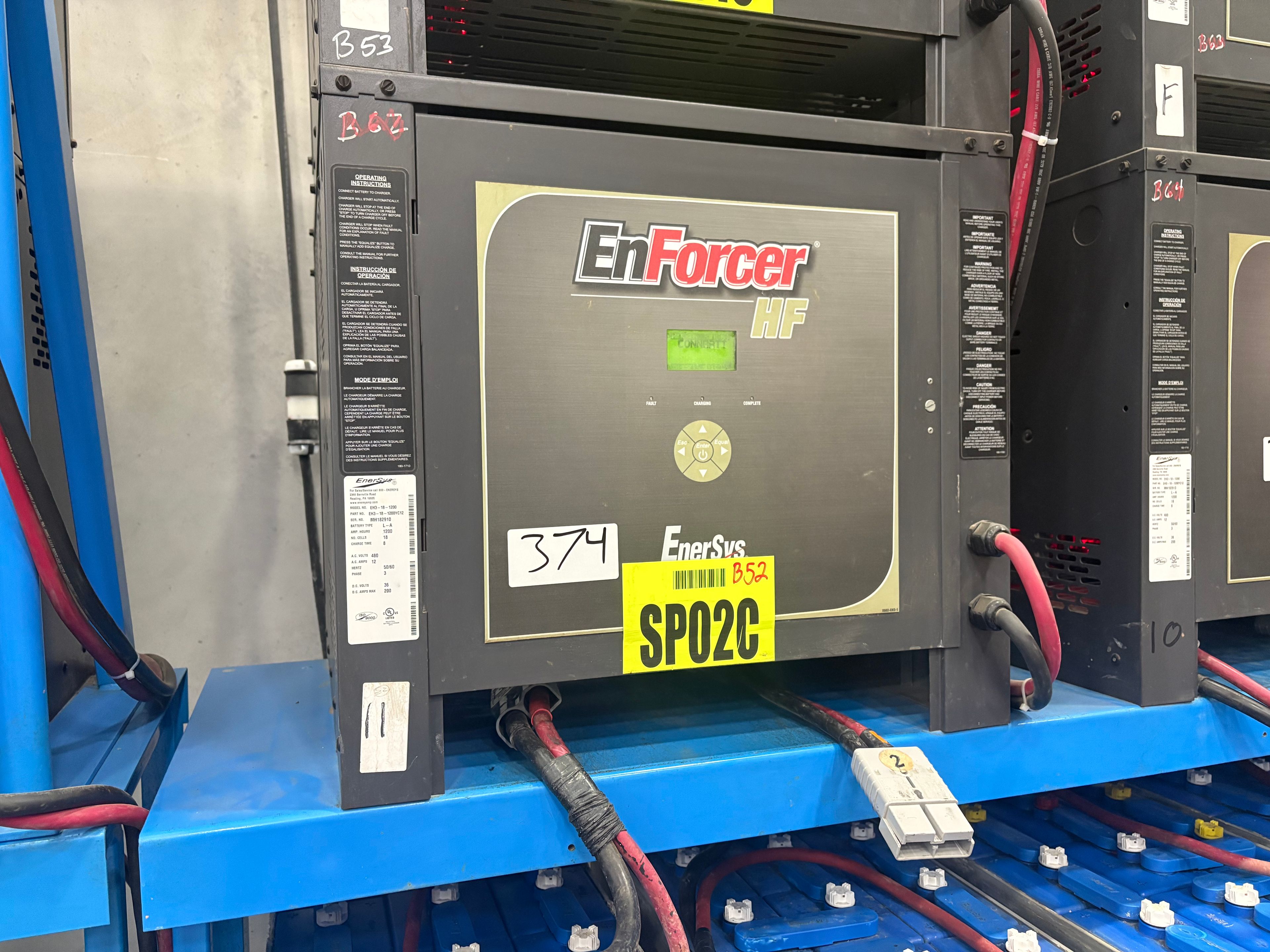 Enersys Enforcer HF- 36V Battery Charger