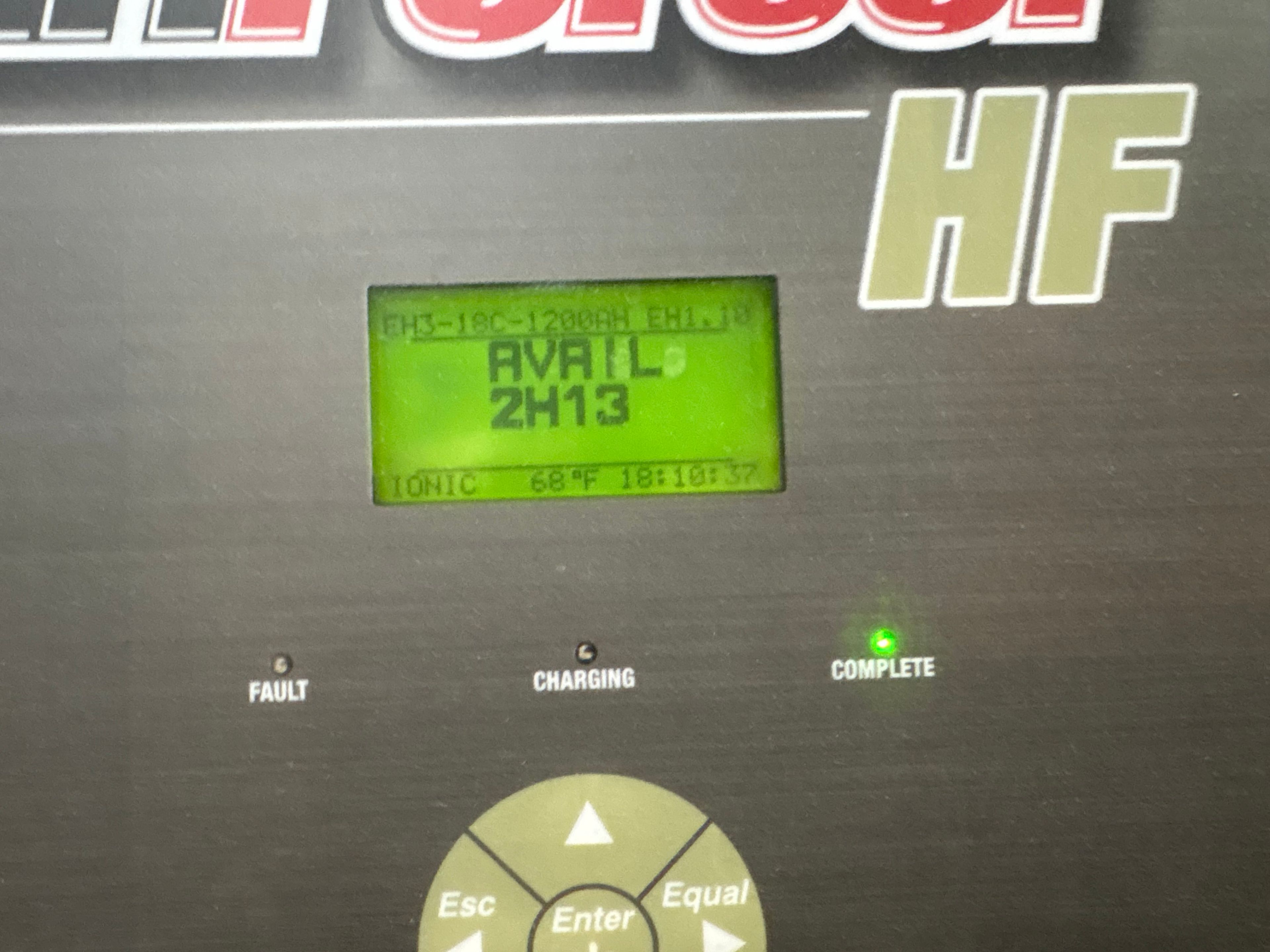 Enersys Enforcer HF- 36V Battery Charger - Document 2