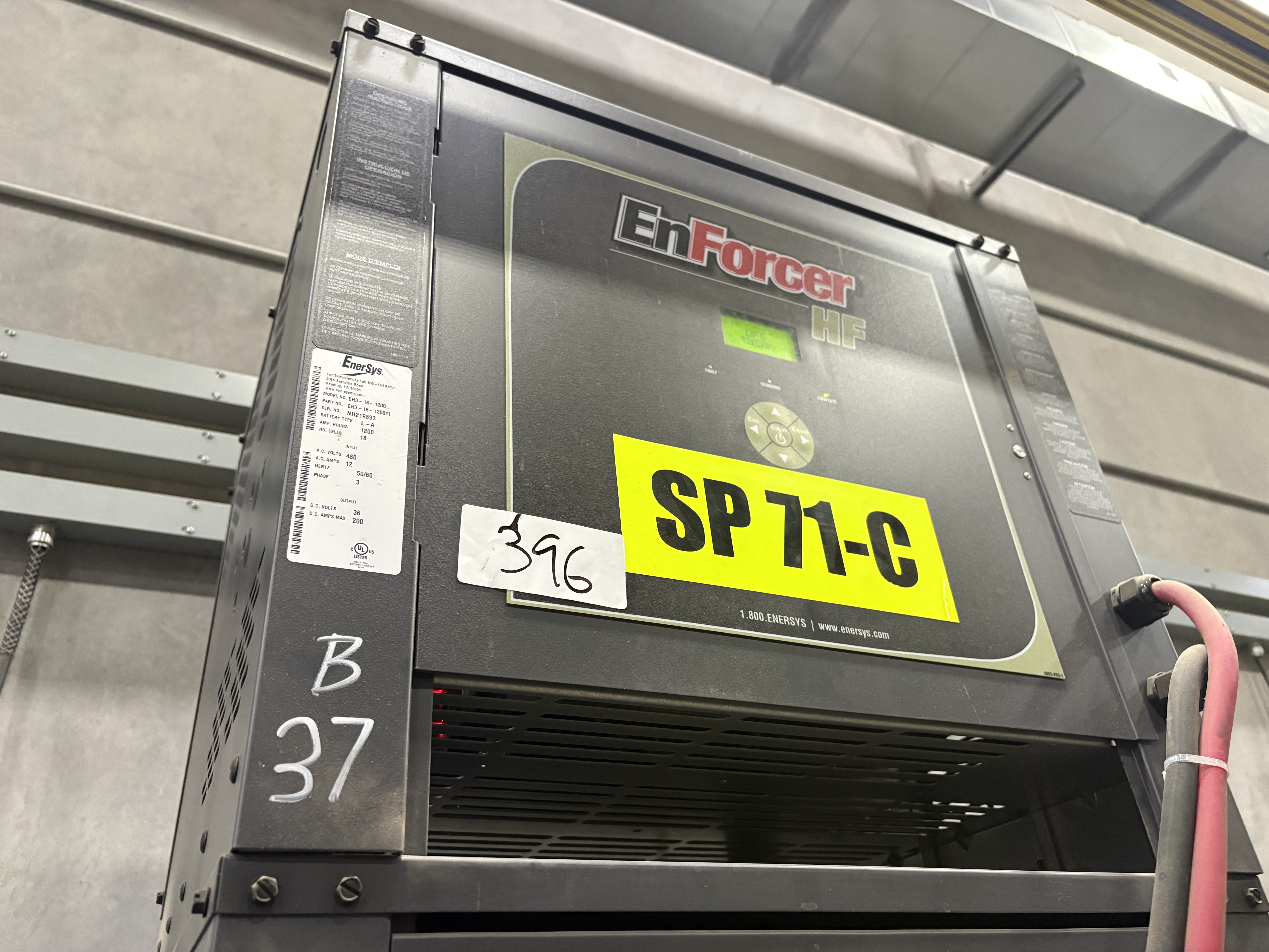 Enersys Enforcer HF- 36V Battery Charger