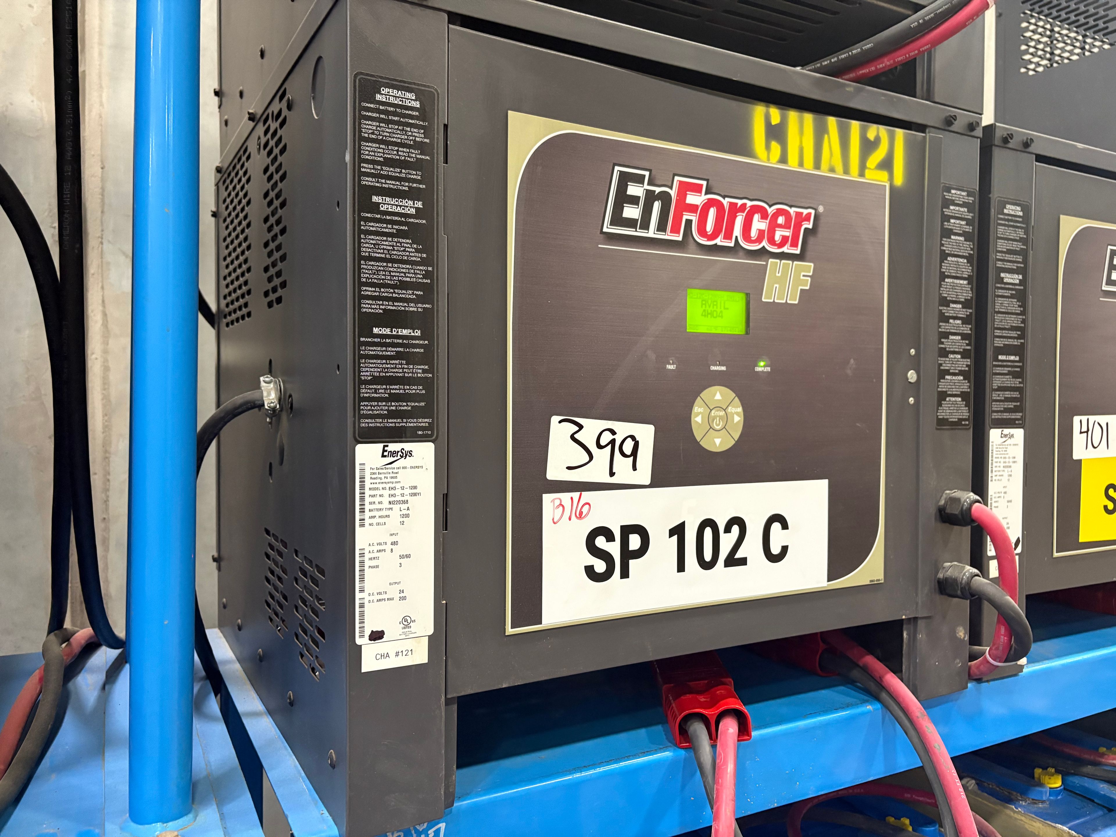 Enersys Enforcer HF- 24V Battery Charger