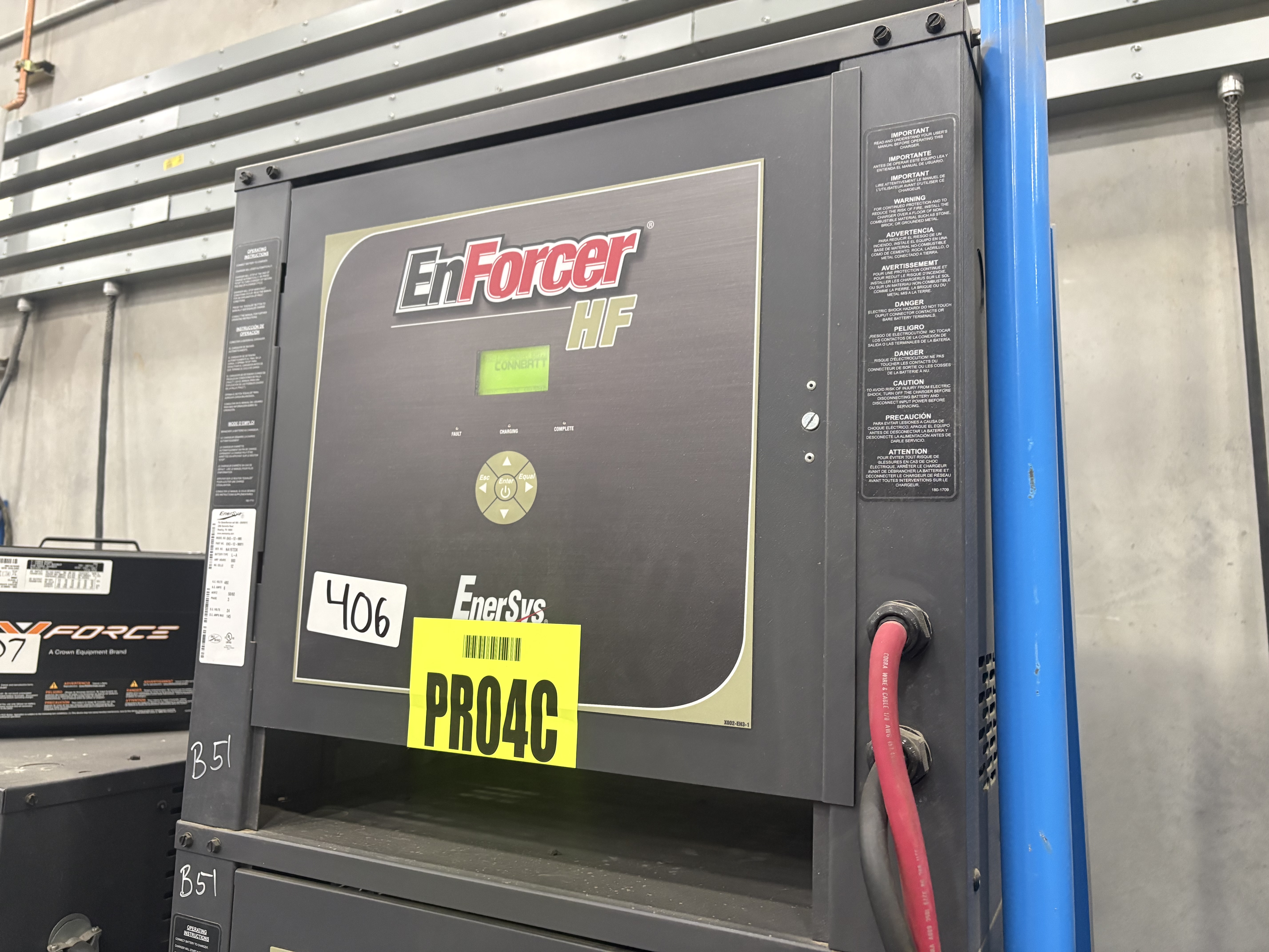 Enersys Enforcer HF- 24V Battery Charger