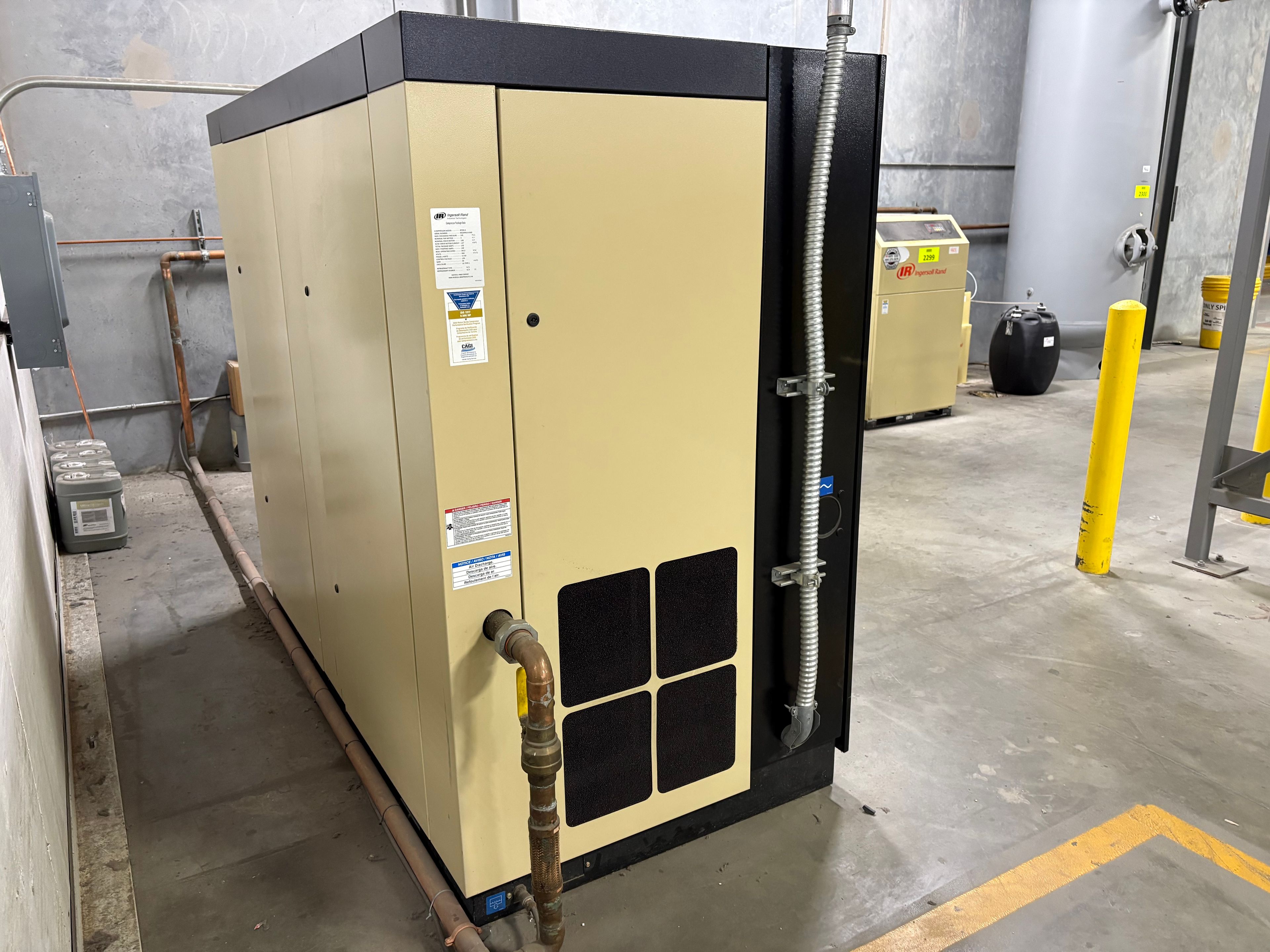 Ingersoll Rand Air Compressor - Model R75N Nirvana VSD - Document 5