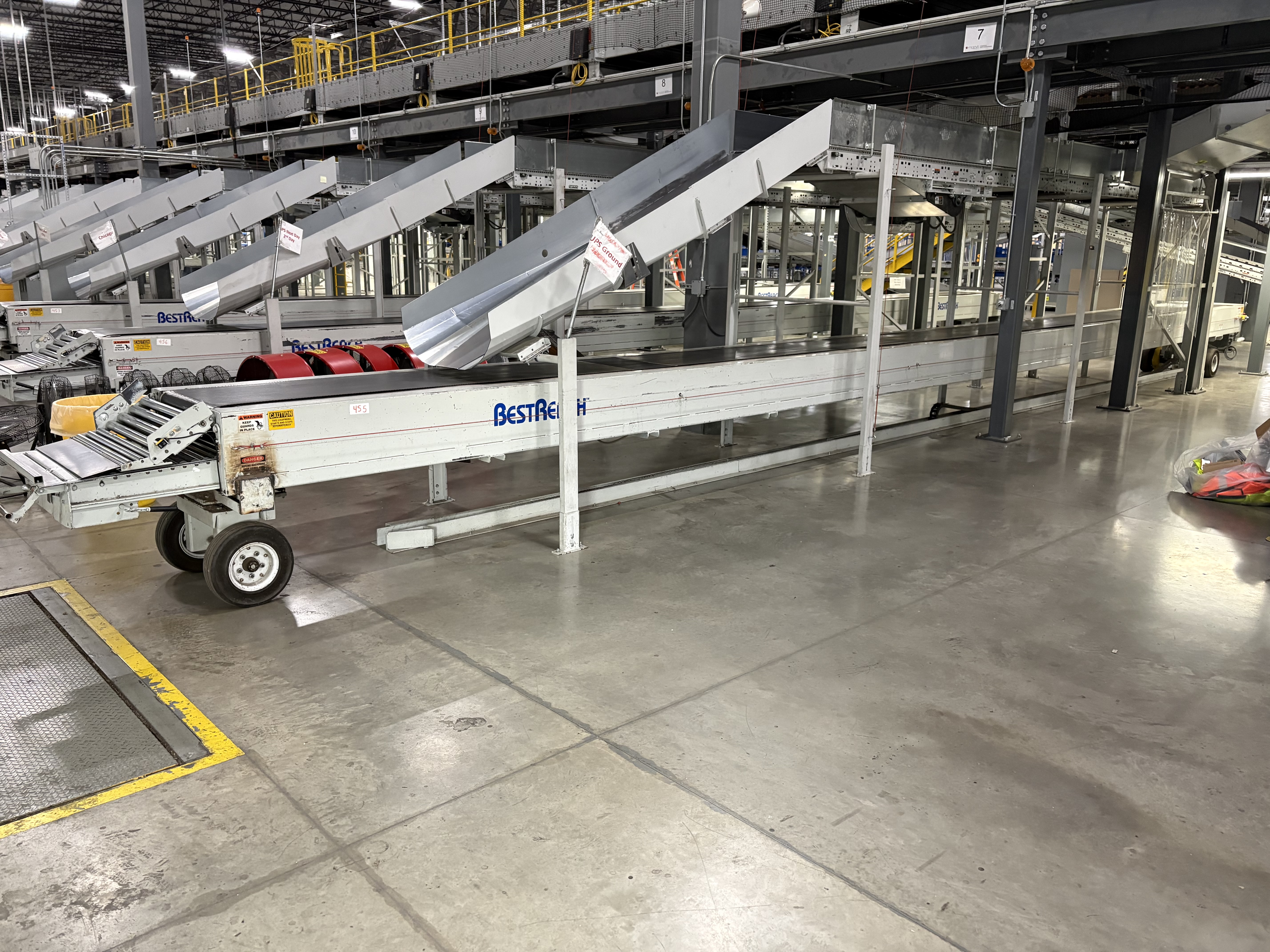 Best Reach Automated Truck Loader - 23' x 48" x 43" - Three Boom