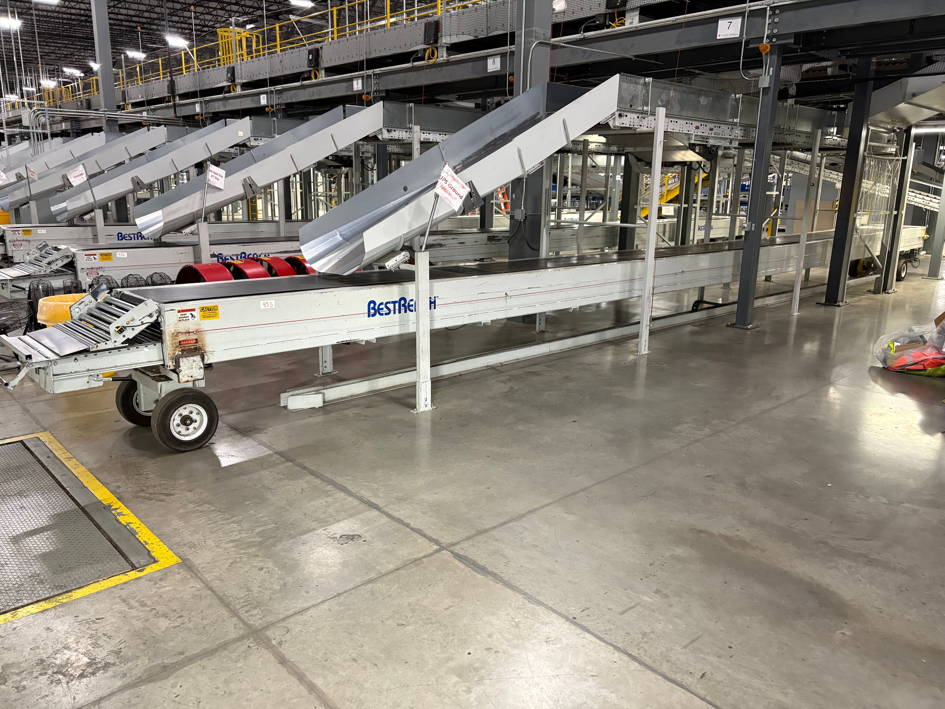 Best Reach Automated Truck Loader - 23' x 48" x 43" - Three Boom