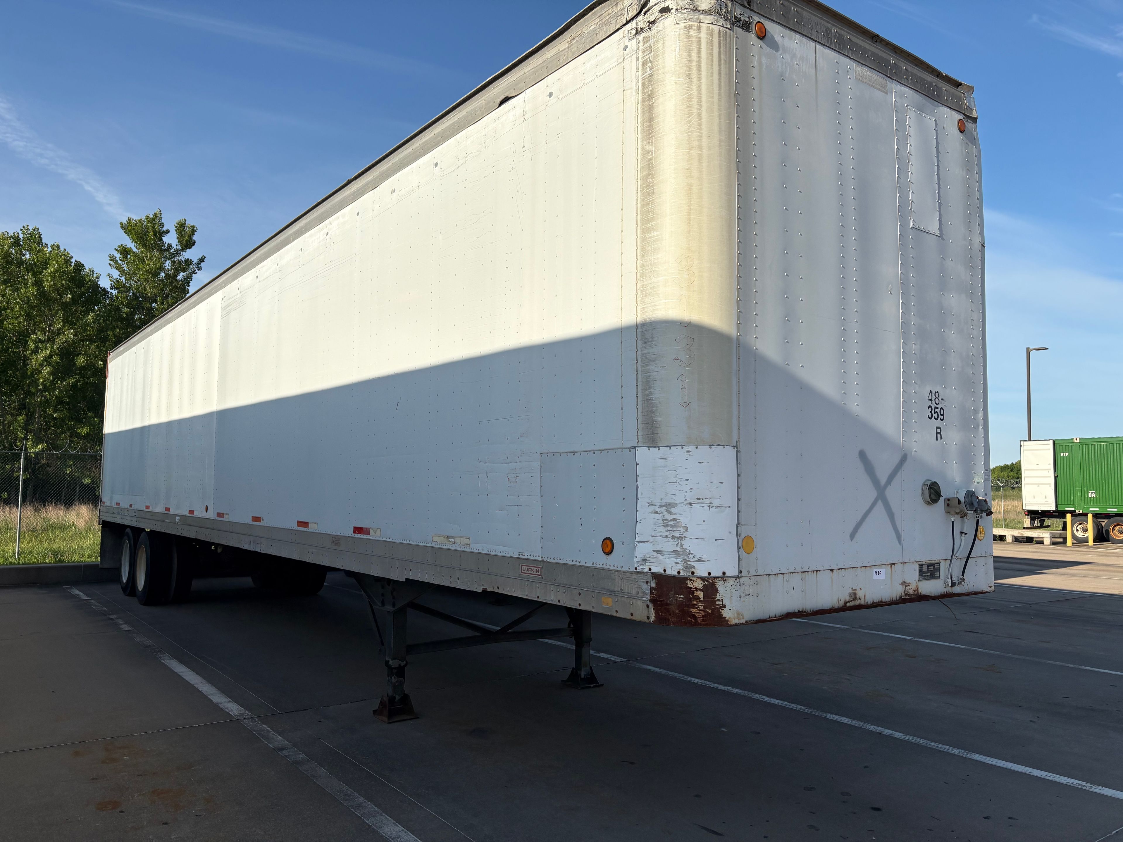 Lufkin Box Trailer - 48' Standard Box Trailer Model TFV-IP ST