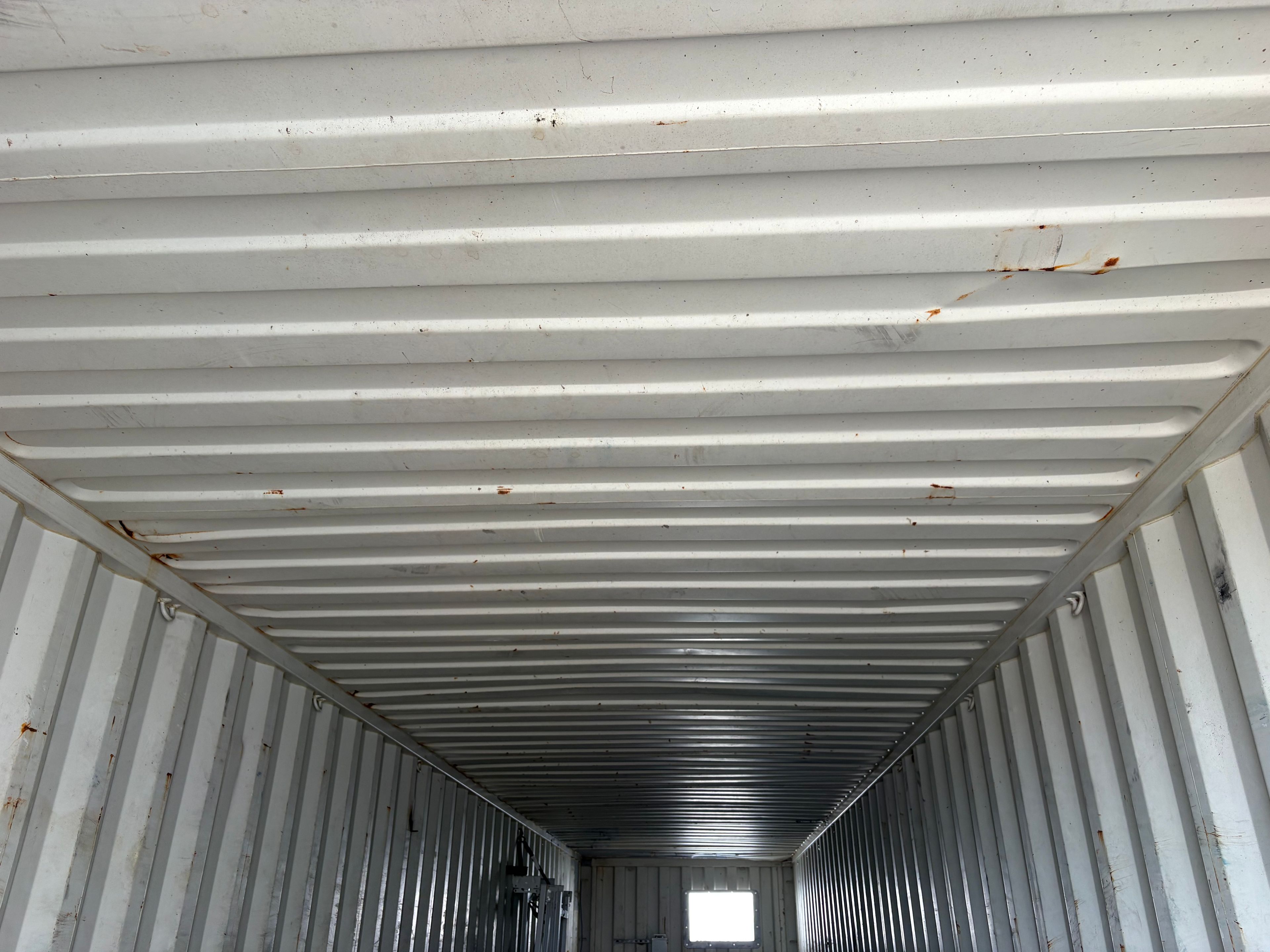 CIMC Storage Container - 40' x 8' x 116" - 2700 Cubic Feet - 3' x 3' Window Hole - Document 8