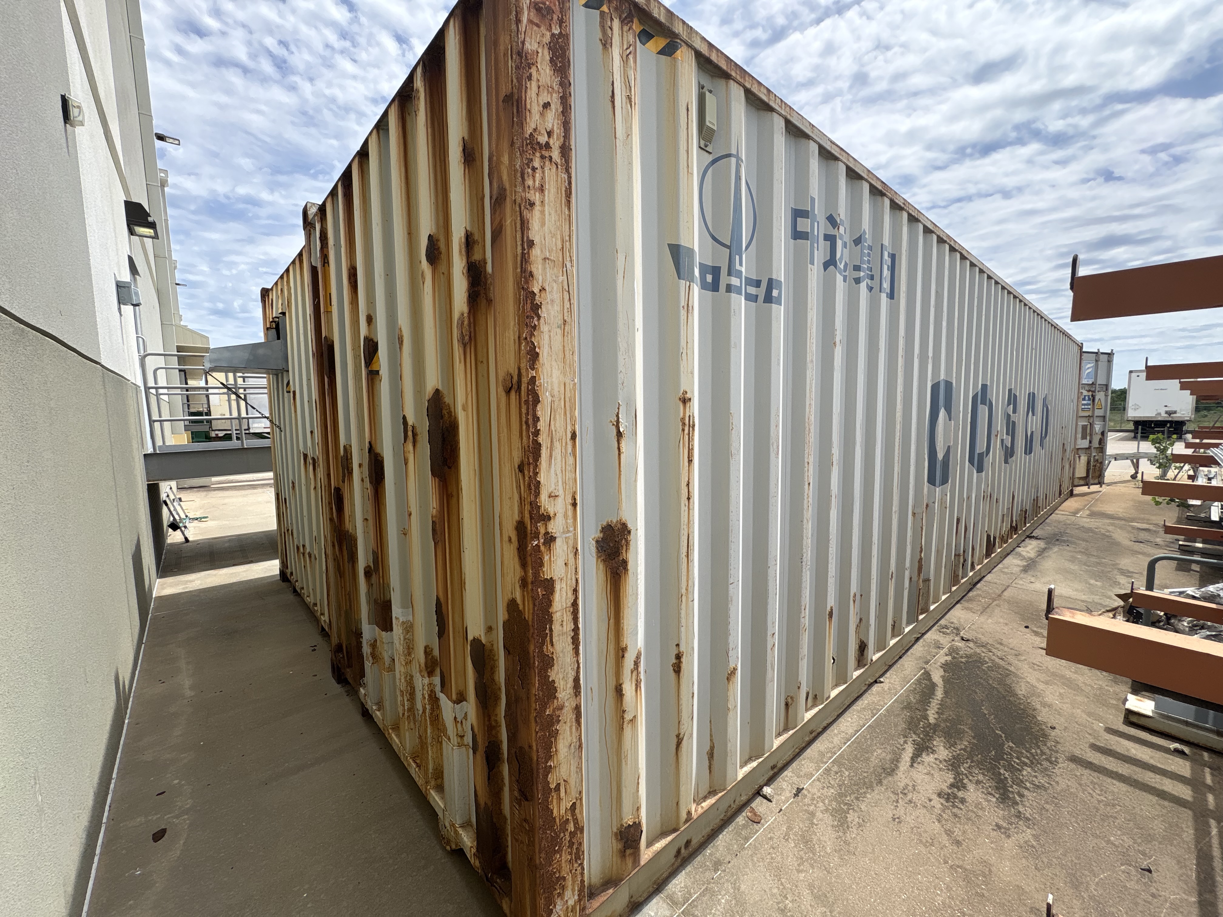 CIMC Storage Container - 40' x 8' x 116" - 2700 Cubic Feet