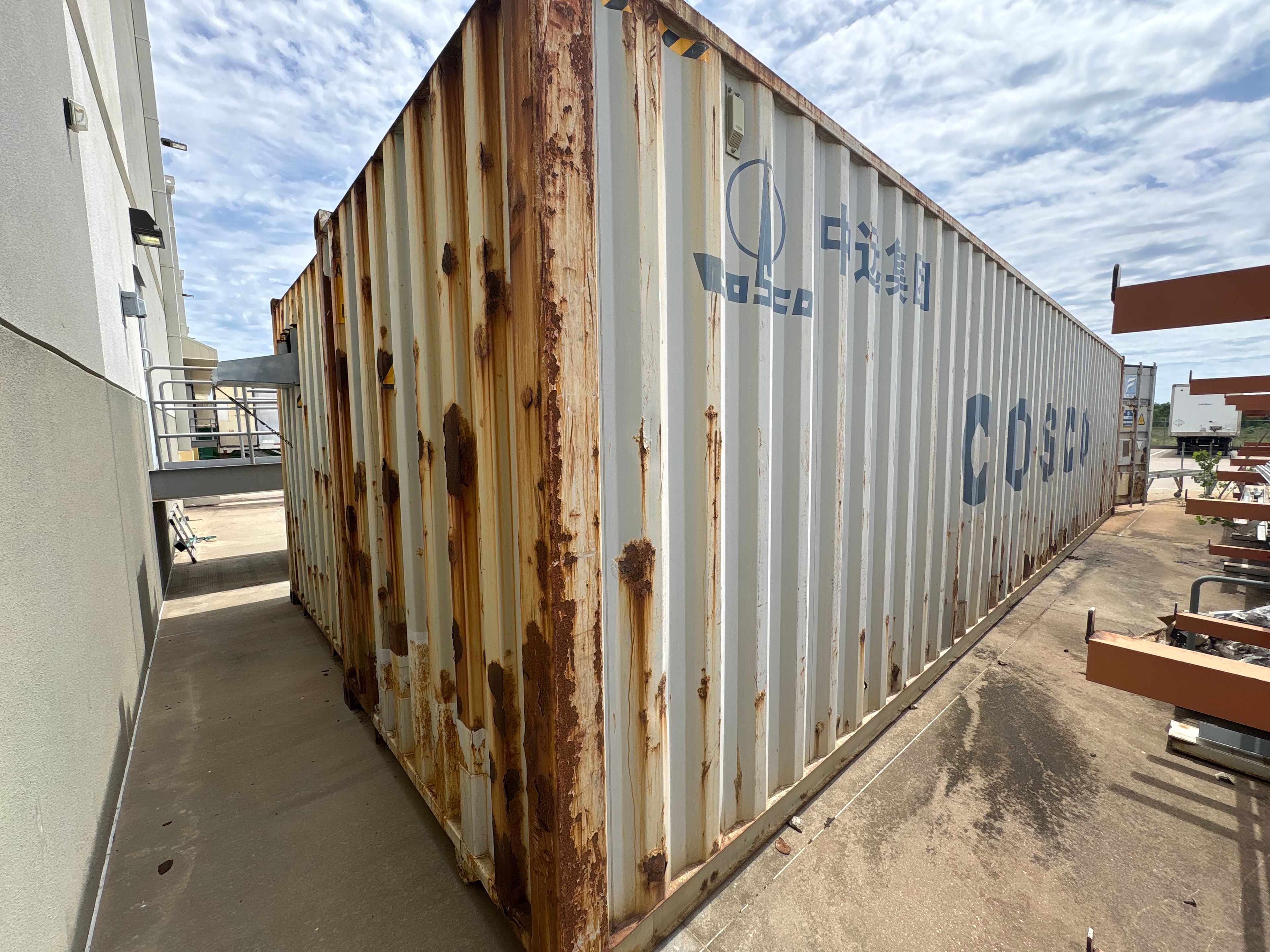 CIMC Storage Container - 40' x 8' x 116" - 2700 Cubic Feet