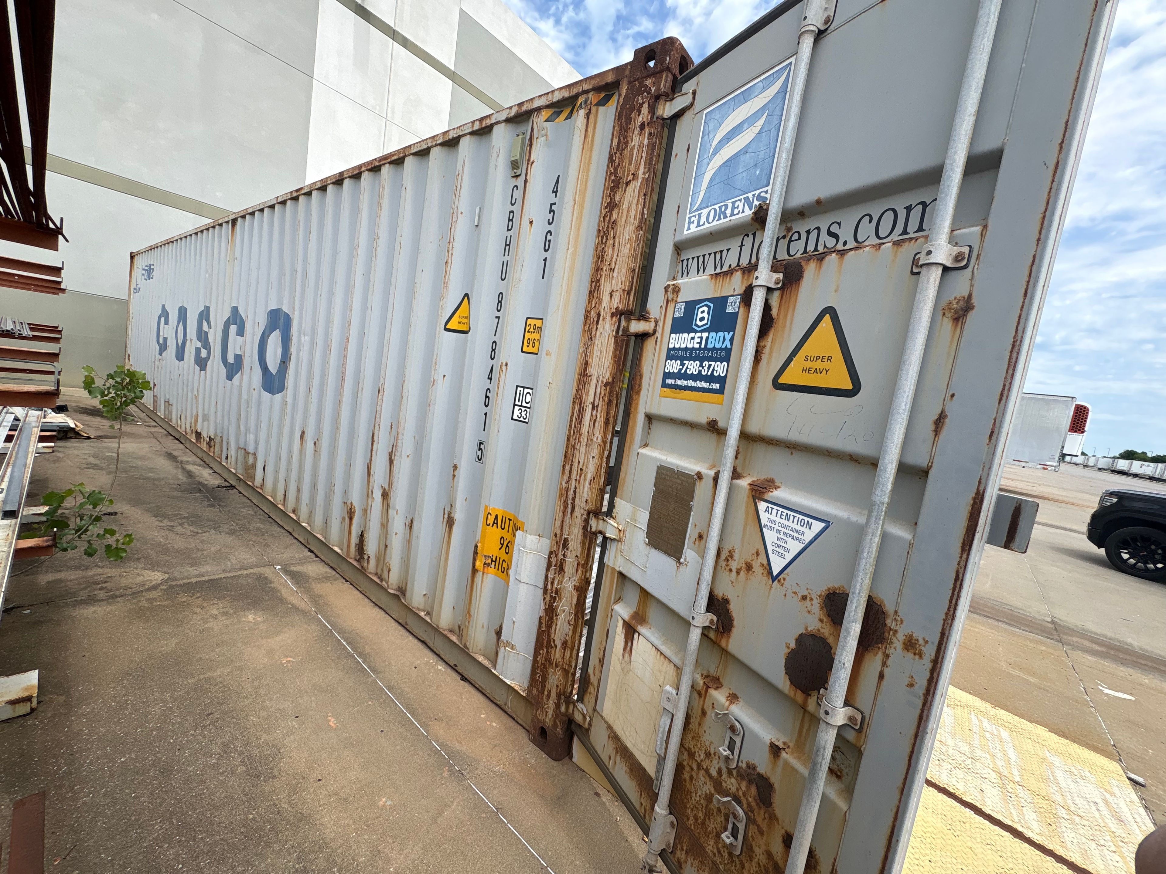 CIMC Storage Container - 40' x 8' x 116" - 2700 Cubic Feet - Document 2