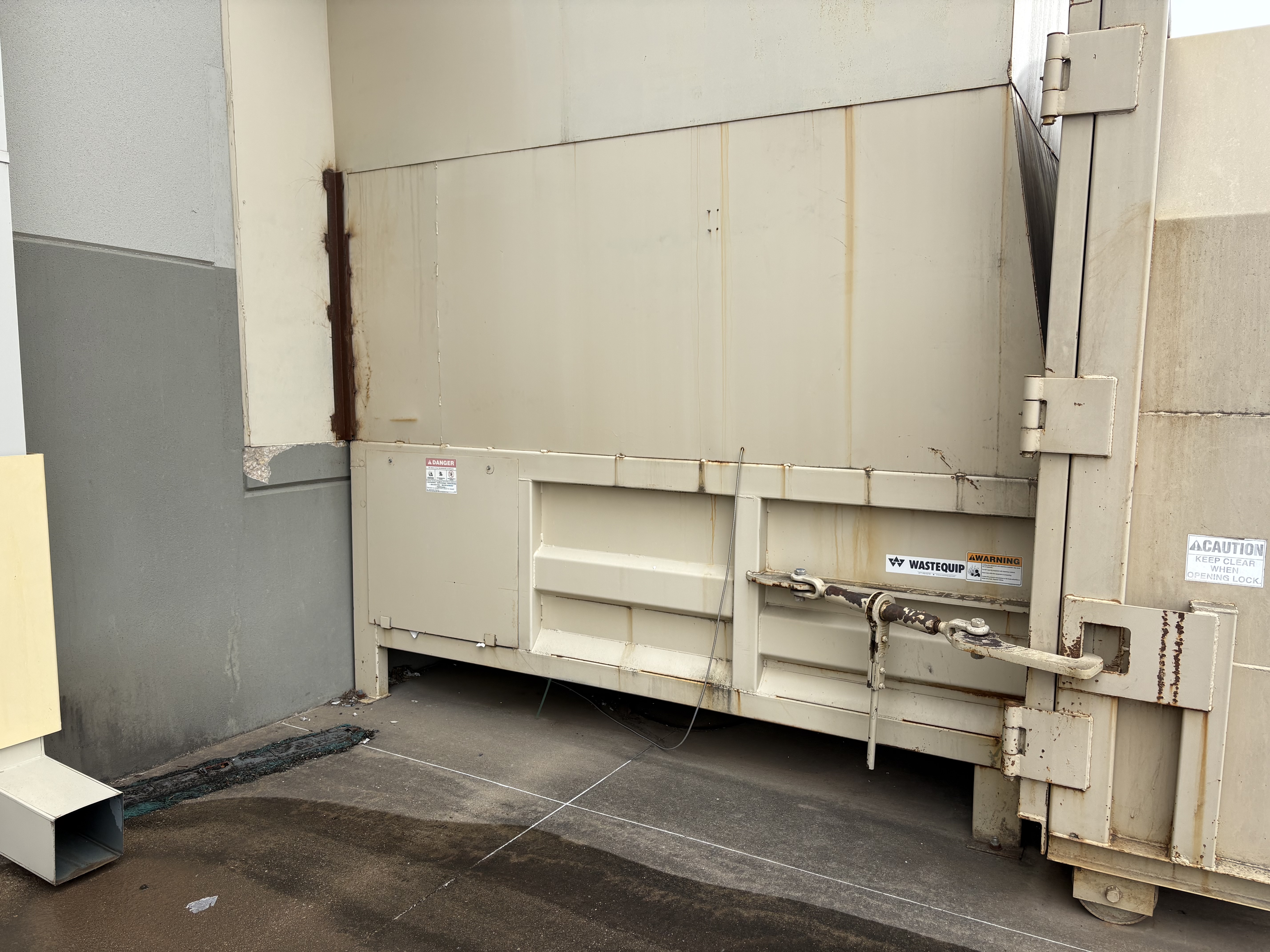 Waste Equipt  Door Compactor Unit - Model 245HD