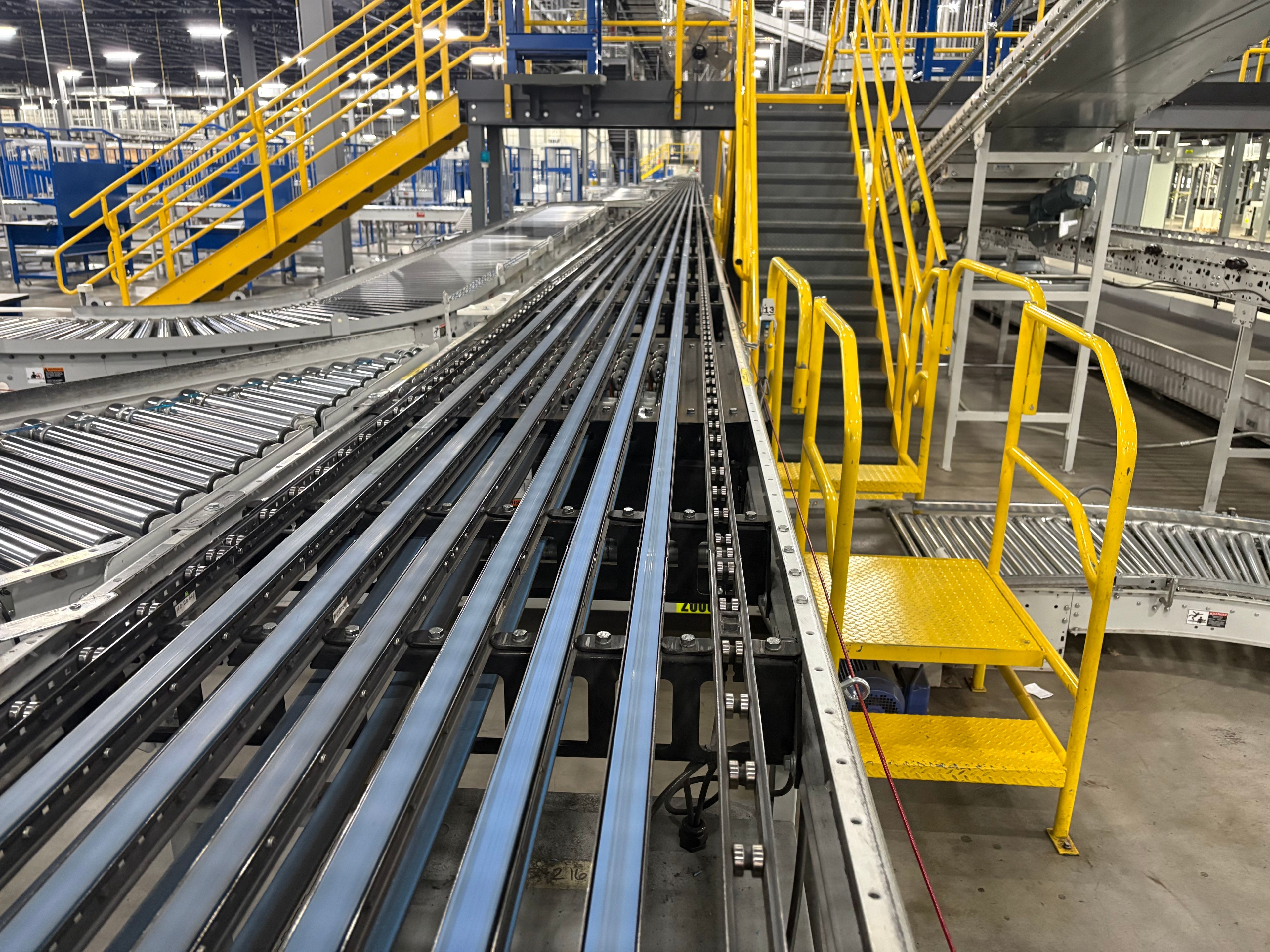 TGW Narrow Belt Sorter - NBS 30/90 - 145' 6" x 30" x 22" - 4 Send-offs - Document 4