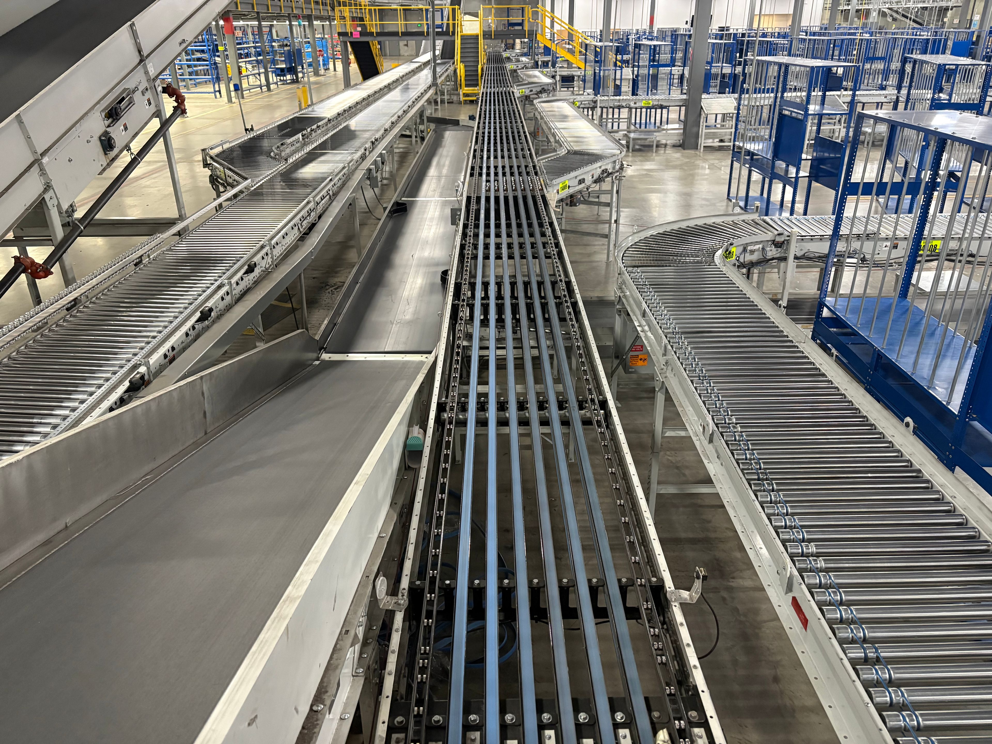 TGW Narrow Belt Sorter - NBS 30/90 - 145' 6" x 30" x 22" - 4 Send-offs - Document 11