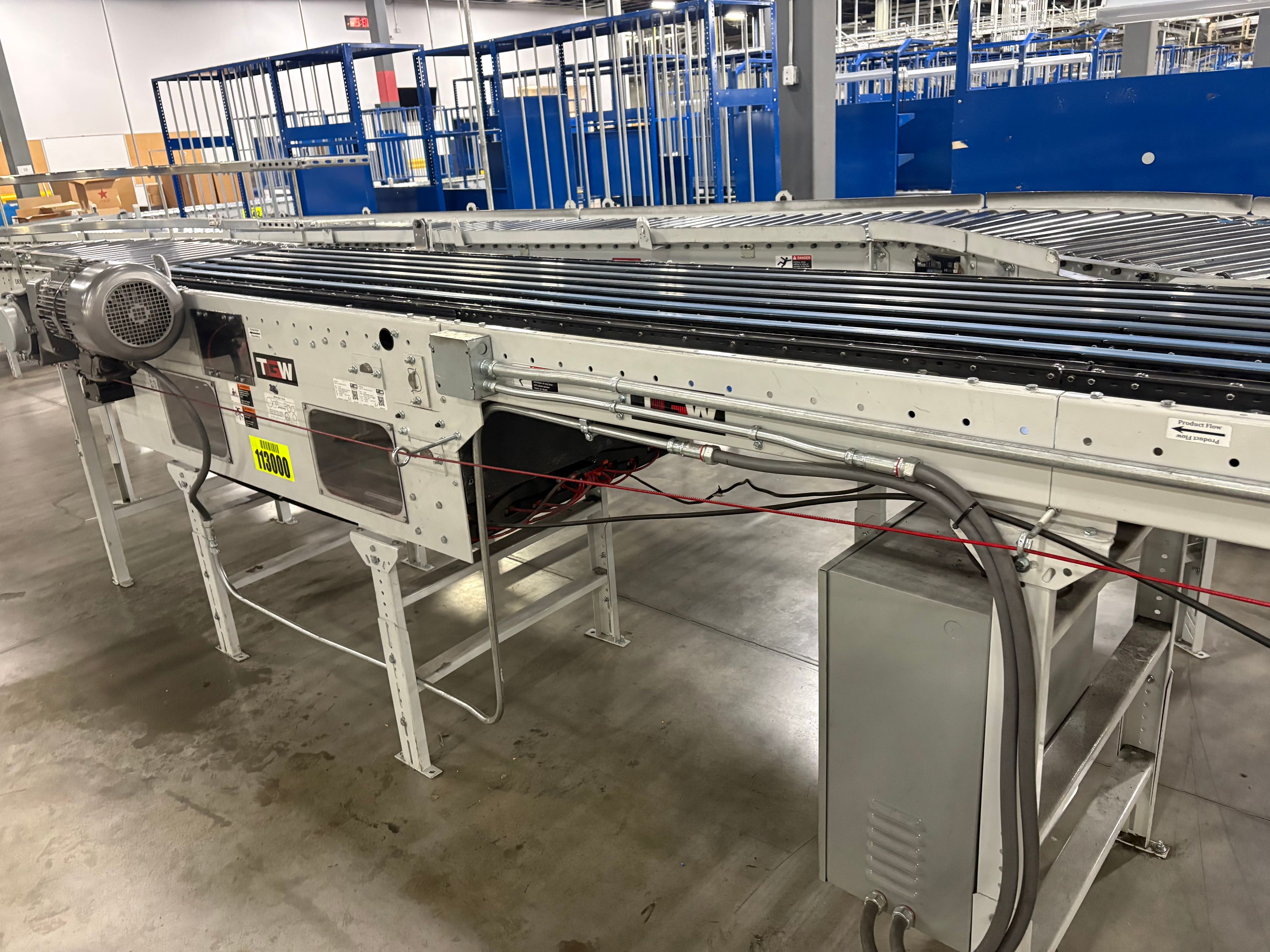 TGW Narrow Belt Sorter - NBS 30/90 - 145' 6" x 30" x 22" - 4 Send-offs - Document 5