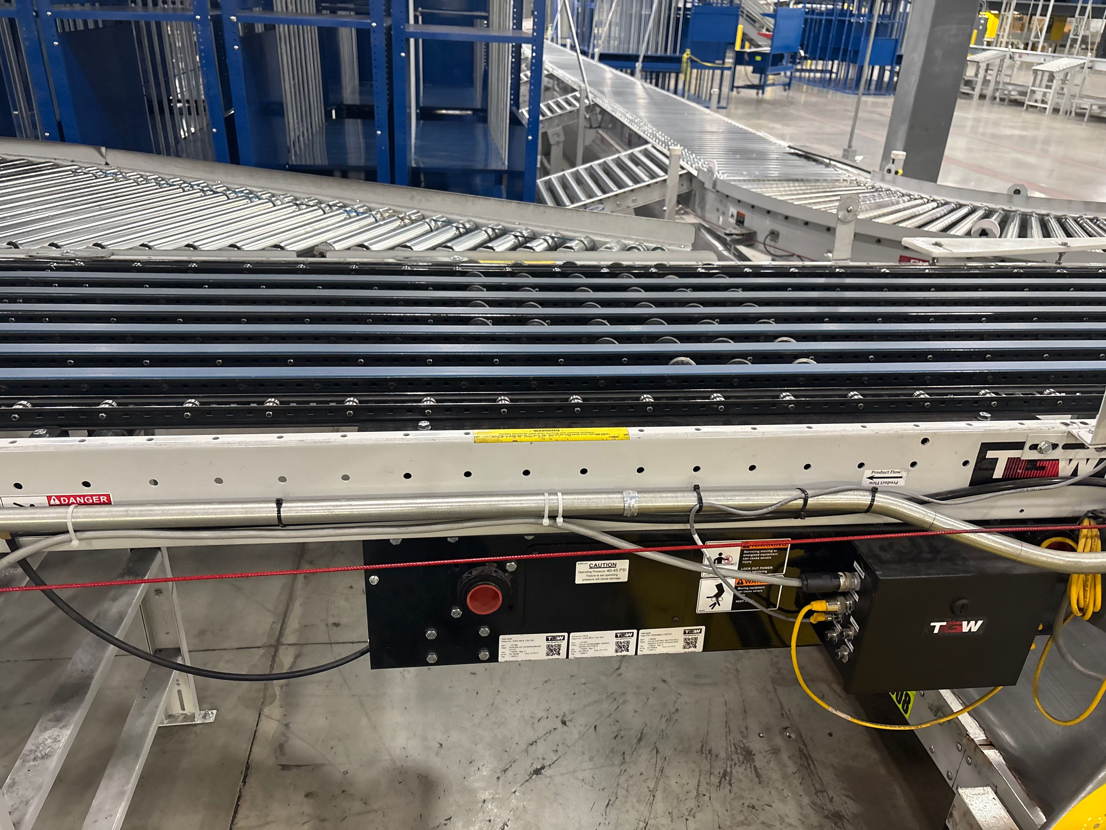 TGW Narrow Belt Sorter - NBS 30/90 - 147' 8" x 30" x 22" - 4 Send-offs - Document 16